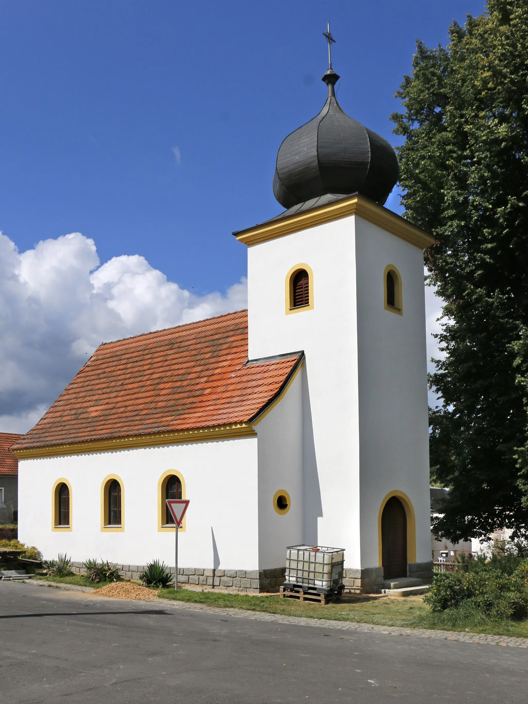 Photo showing: Chapel at Hradiště, Czech Republic.