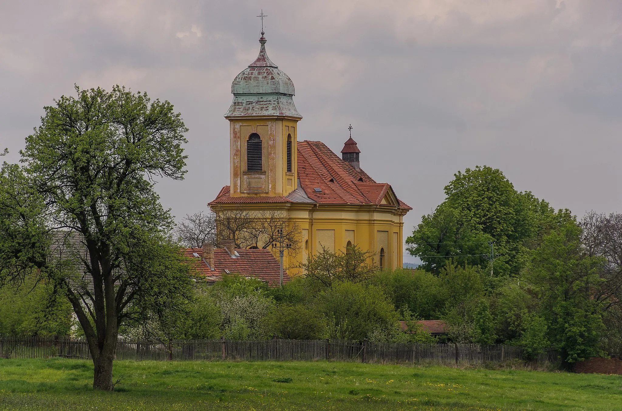 Photo showing: Dientzenhoferův kostel sv. Martina v květnu 2017