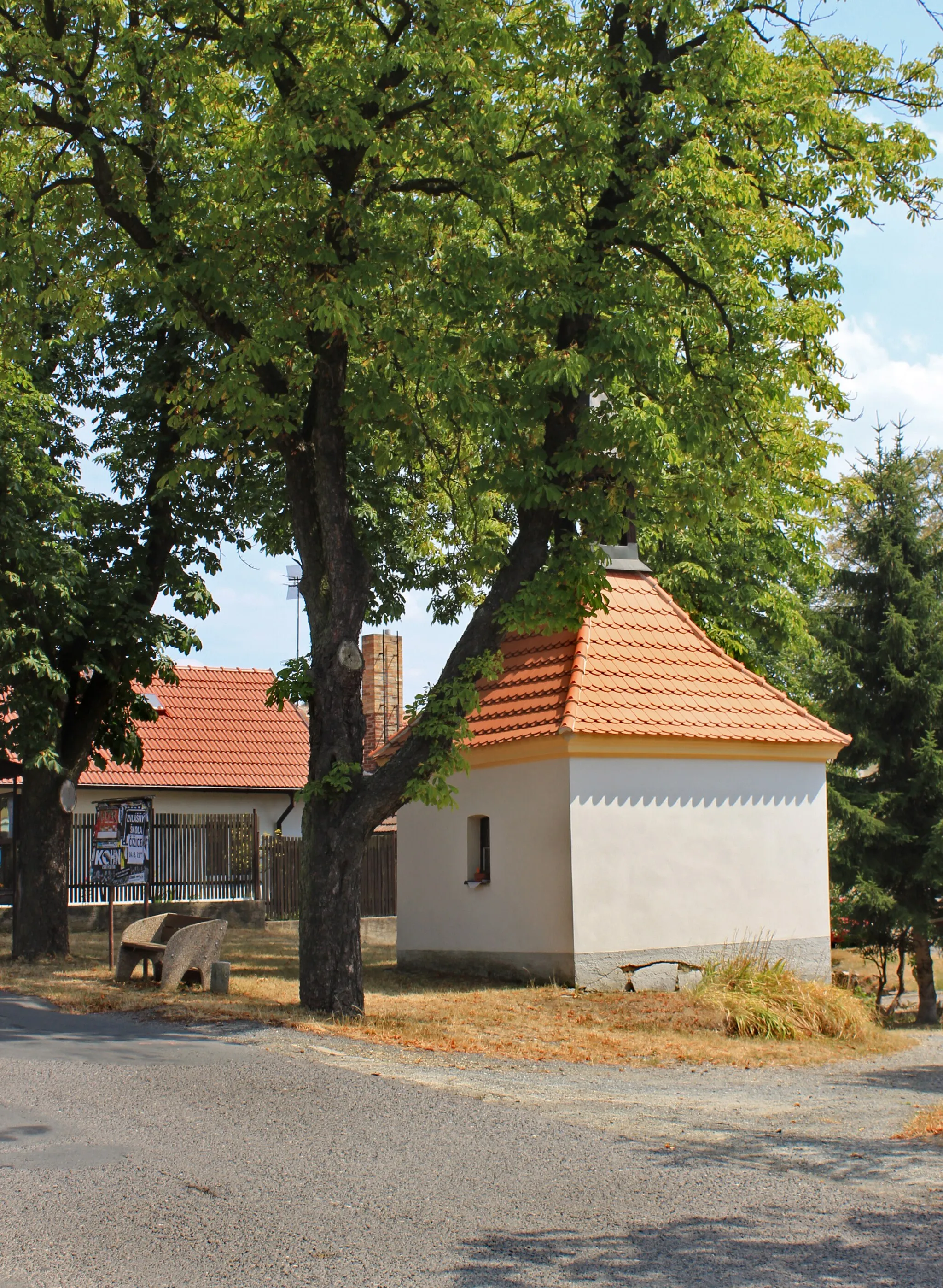 Photo showing: Chapel in Losiná, Czech Republic.
