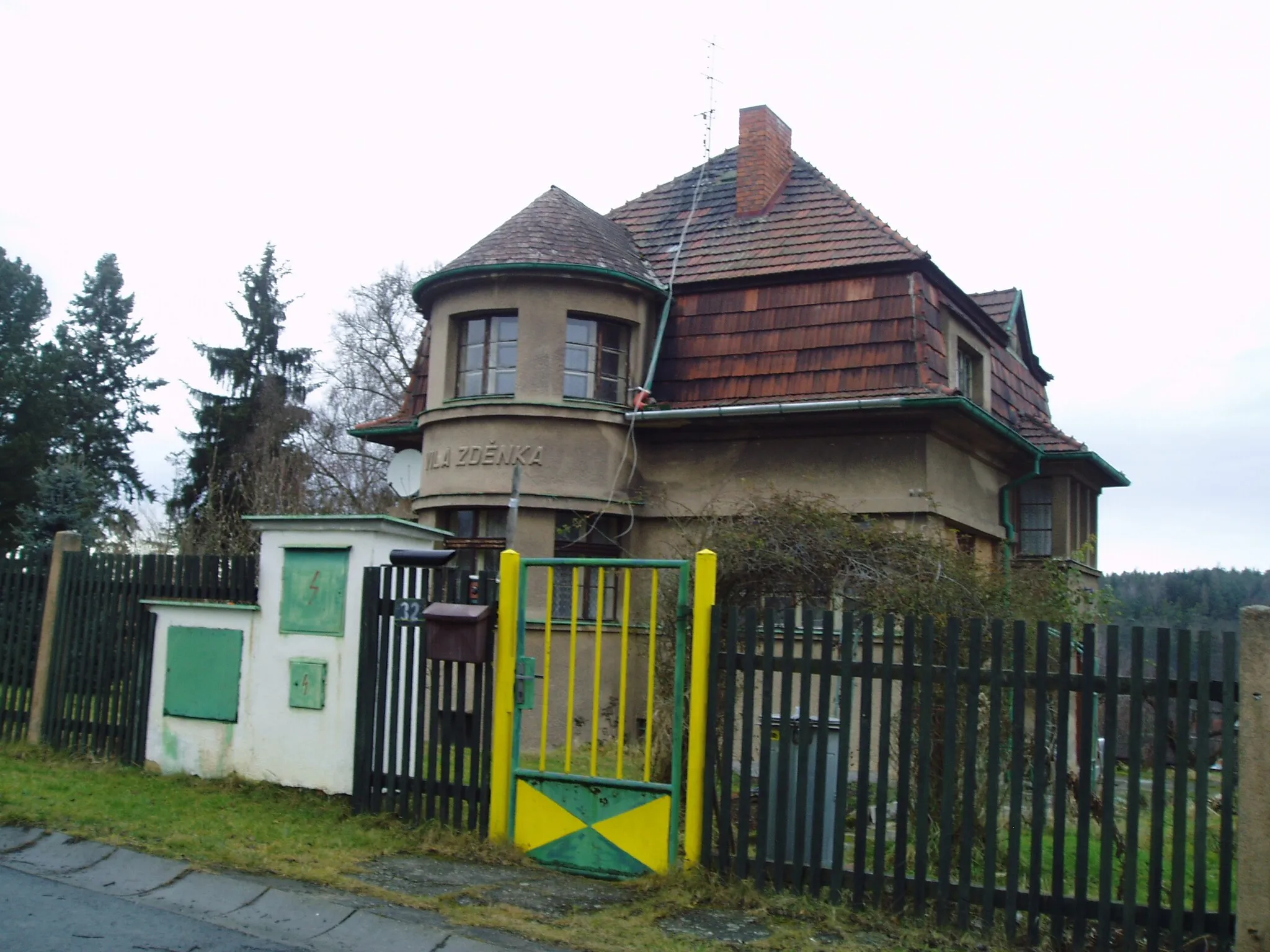 Photo showing: Vila Zdeňka