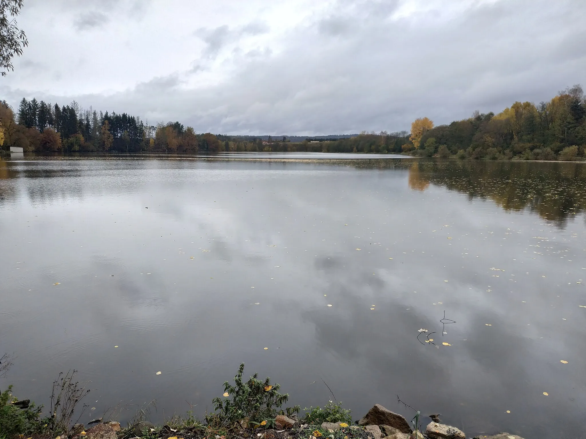 Photo showing: chovný rybník