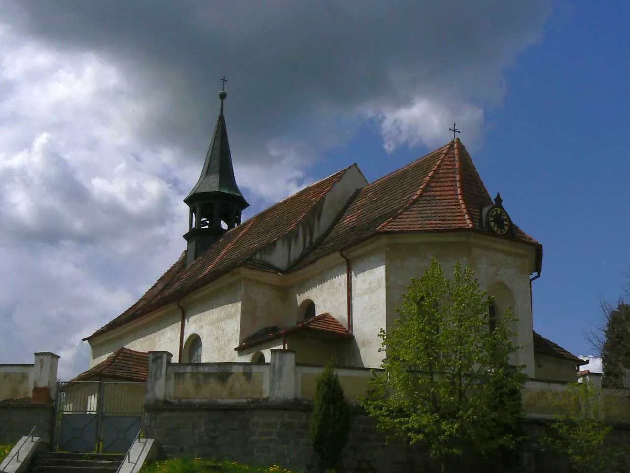 Photo showing: Saint Procopius' Church in Letiny, Plzeň-South District, Czechia