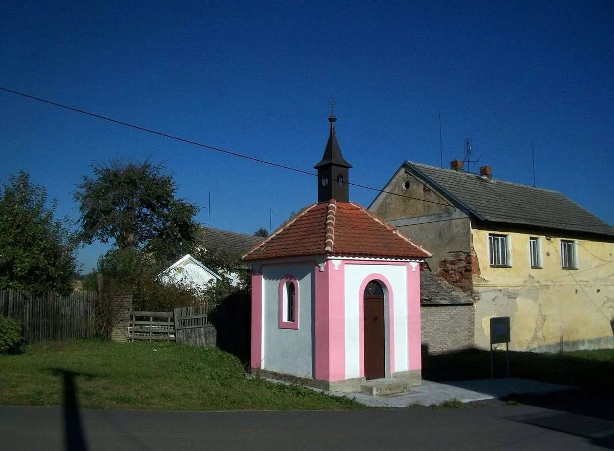 Photo showing: Chapel in Chocenice in Plzeň-South District – entry no. 4346.