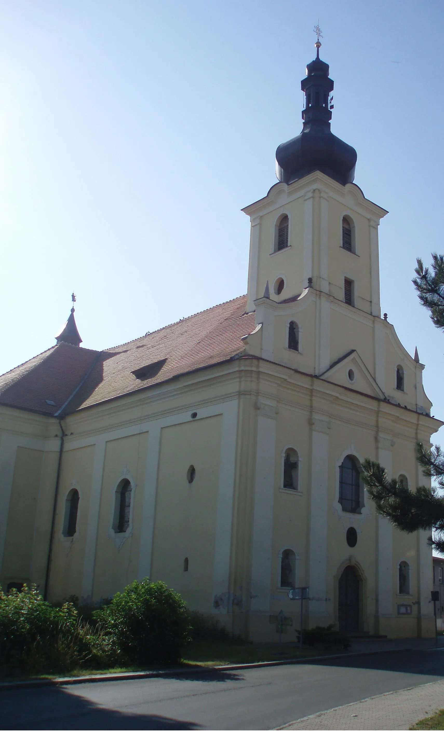 Photo showing: Church of St. John the Evangelist in Blovice, Plzeň-South District, Czech Republic