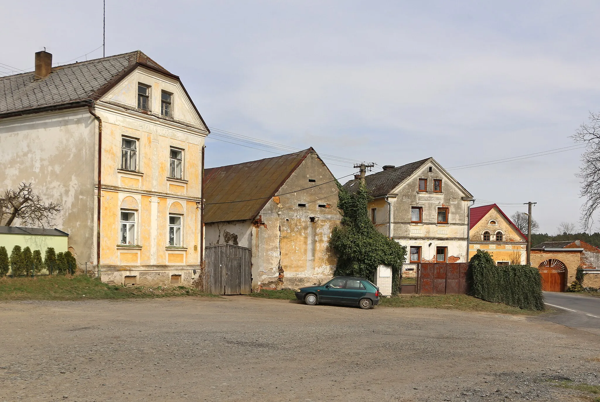 Photo showing: Common in Hvožďany, part of Úněšov, Czech Republic.