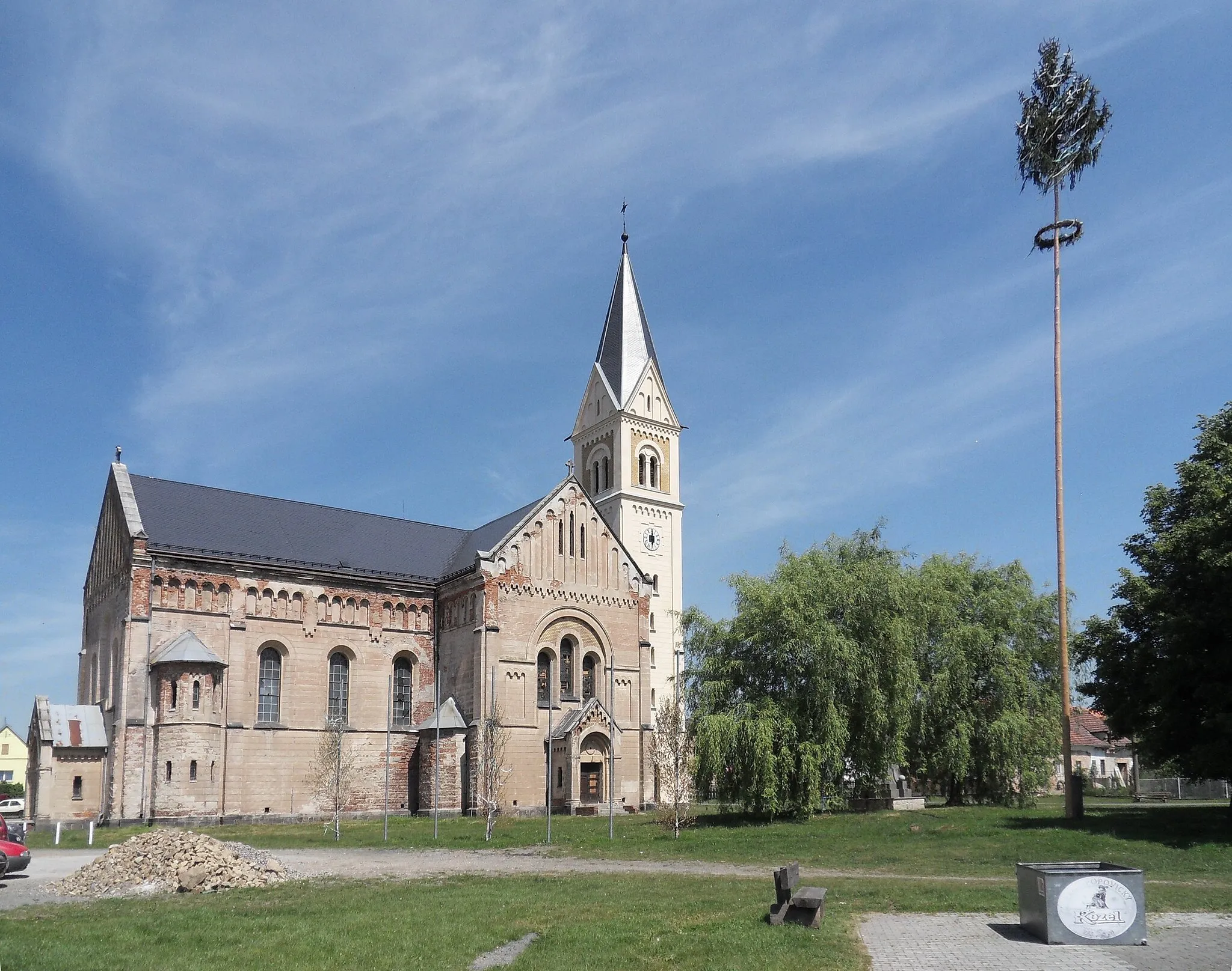 Photo showing: Saint Joseph church in Úherce, Plzeň-sever District, Czech Republic