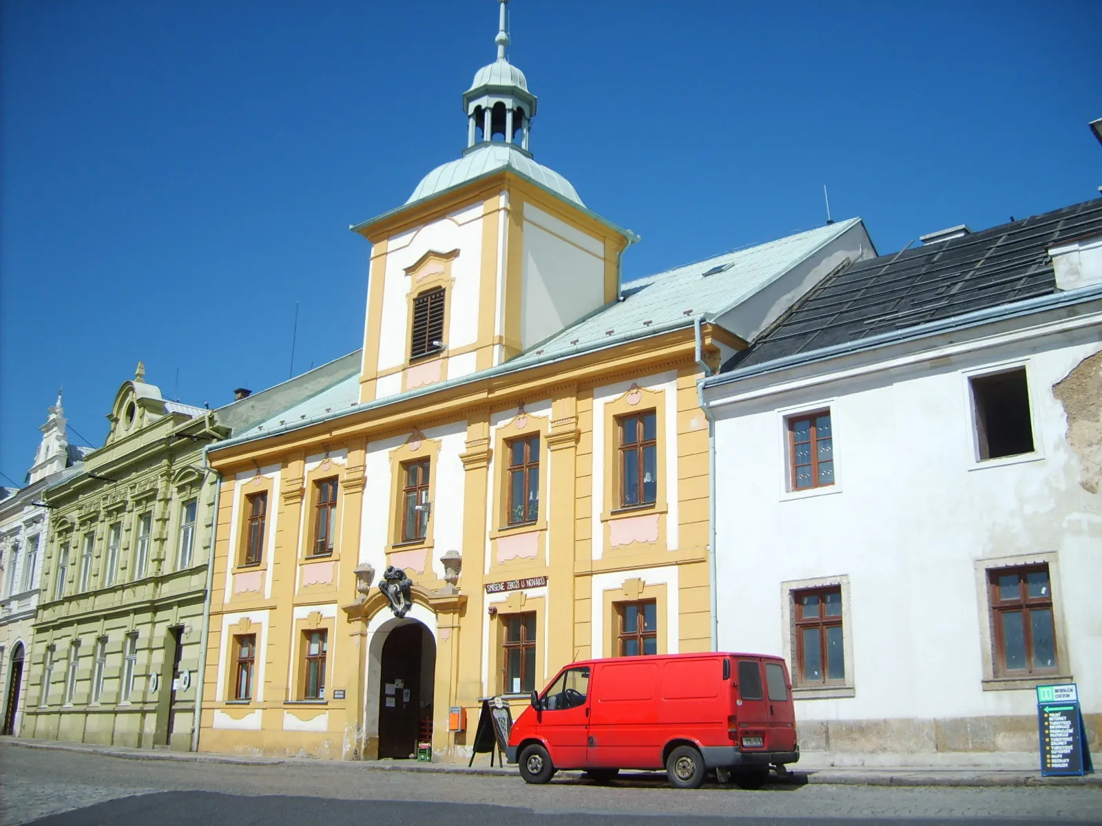 Photo showing: Former town hall in Manětín
