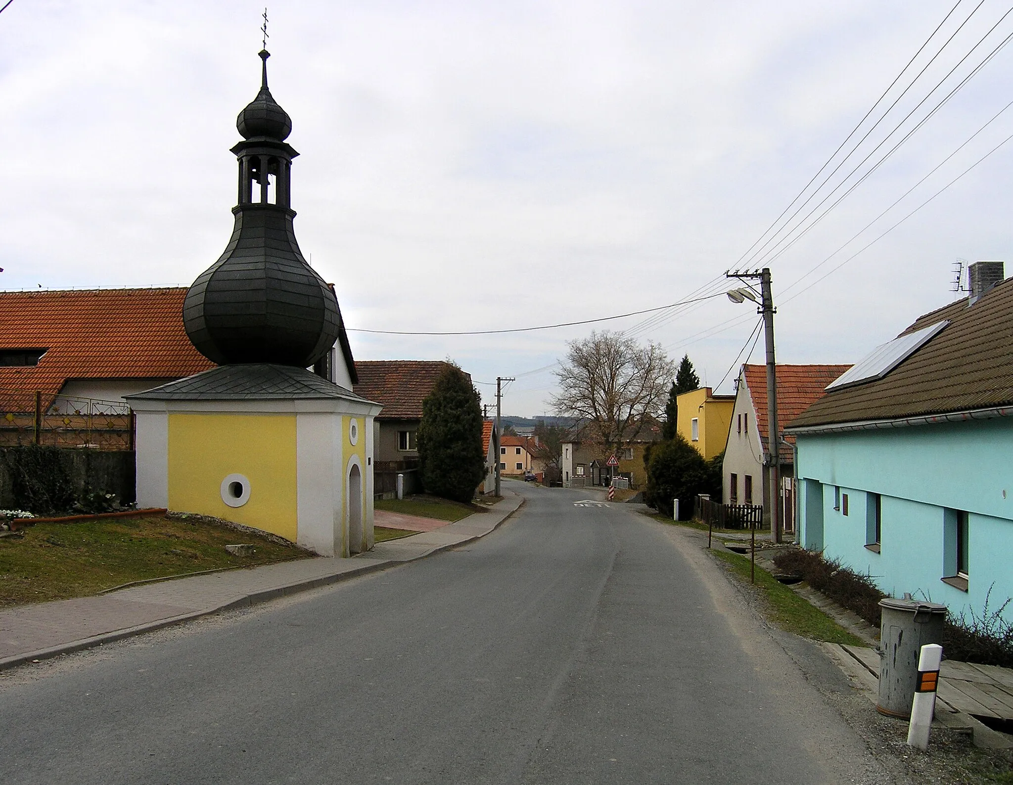 Photo showing: Chapel in Žichlice, part of Hromnice village, Czech Republic