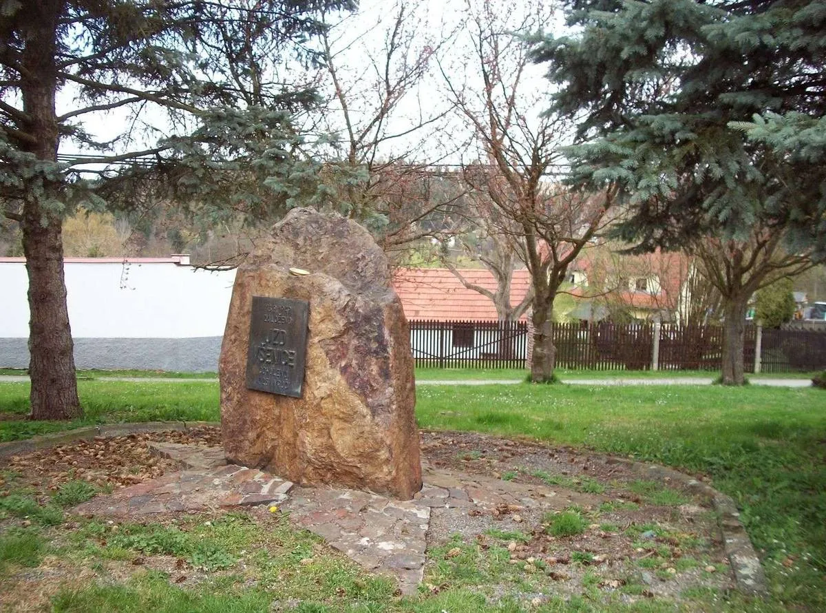 Photo showing: Memorial in Všenice in Rokycany District – entry no. 4457.