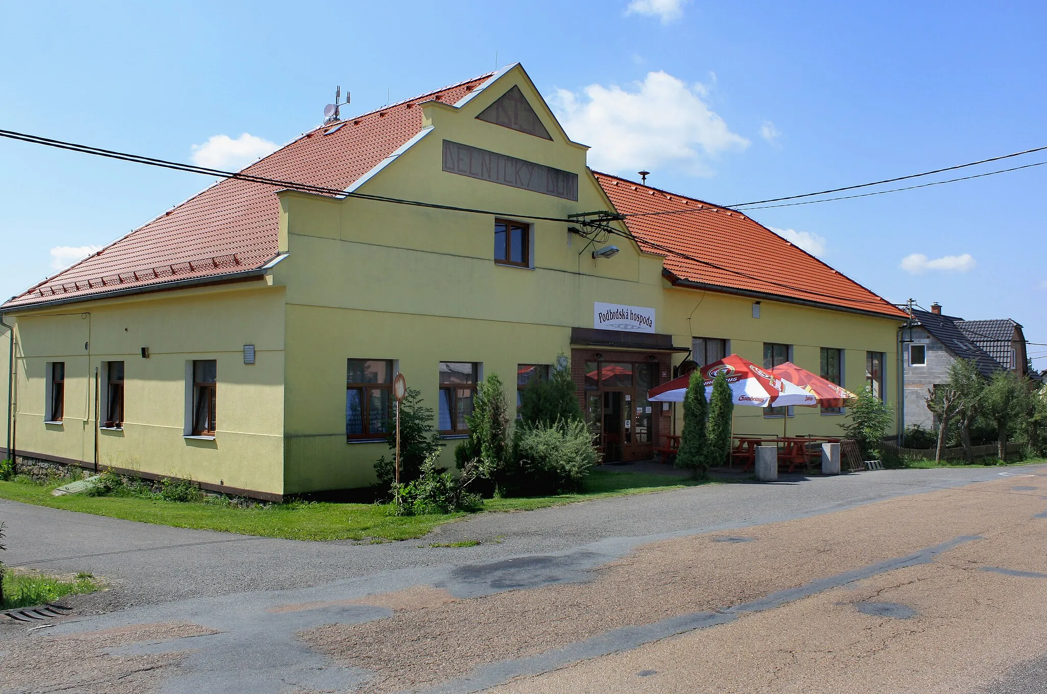 Photo showing: Restaurant in Těně, Czech Republic