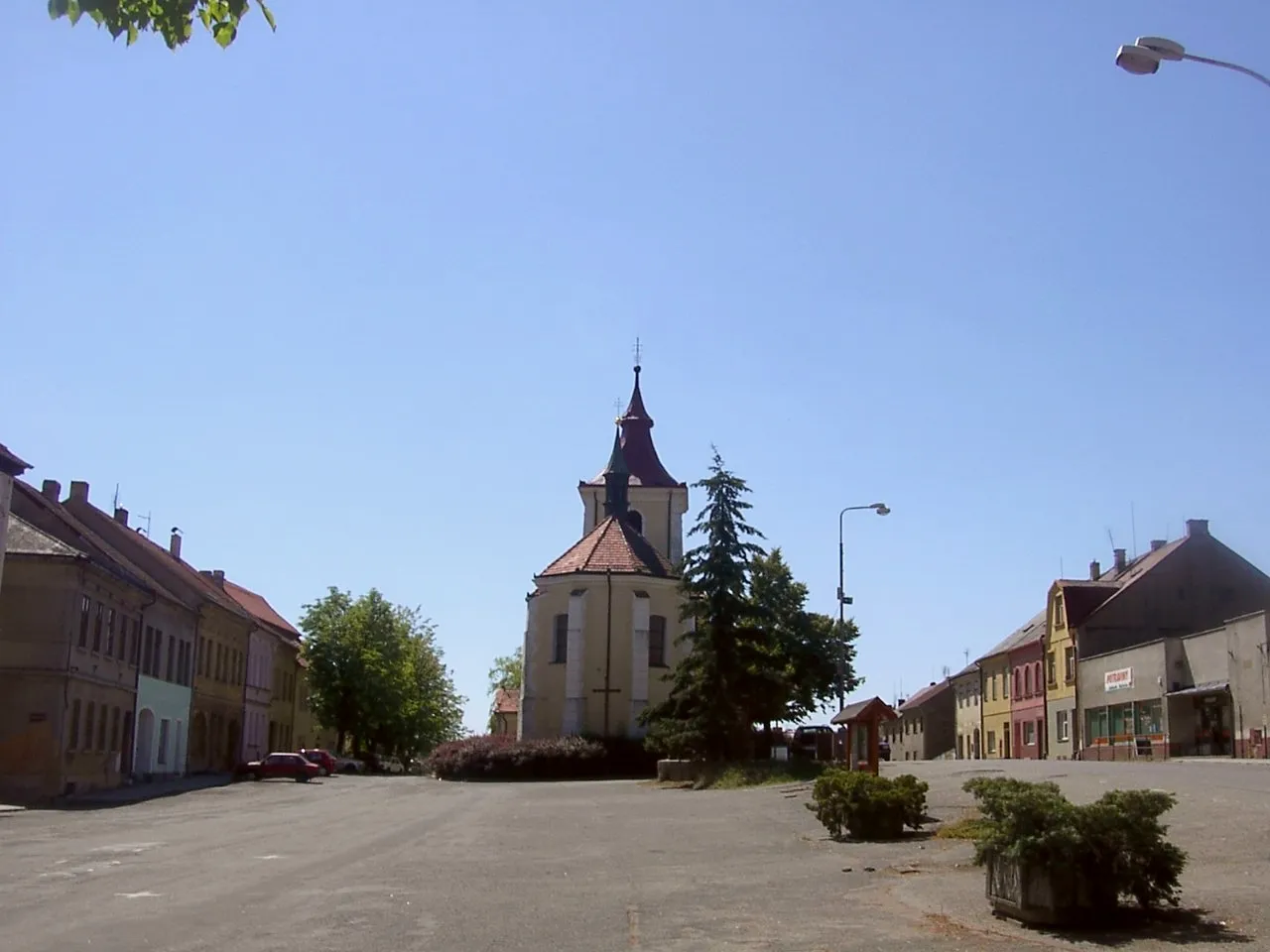 Photo showing: Square in Mýto