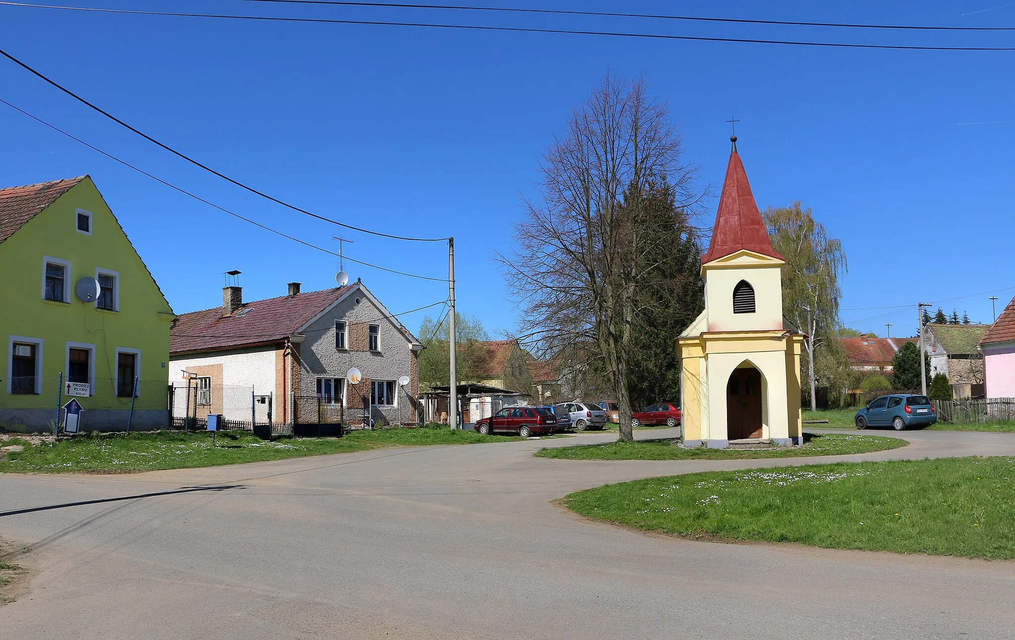 Photo showing: Common in Ostrovce, part of Černošín, Czech Republic.