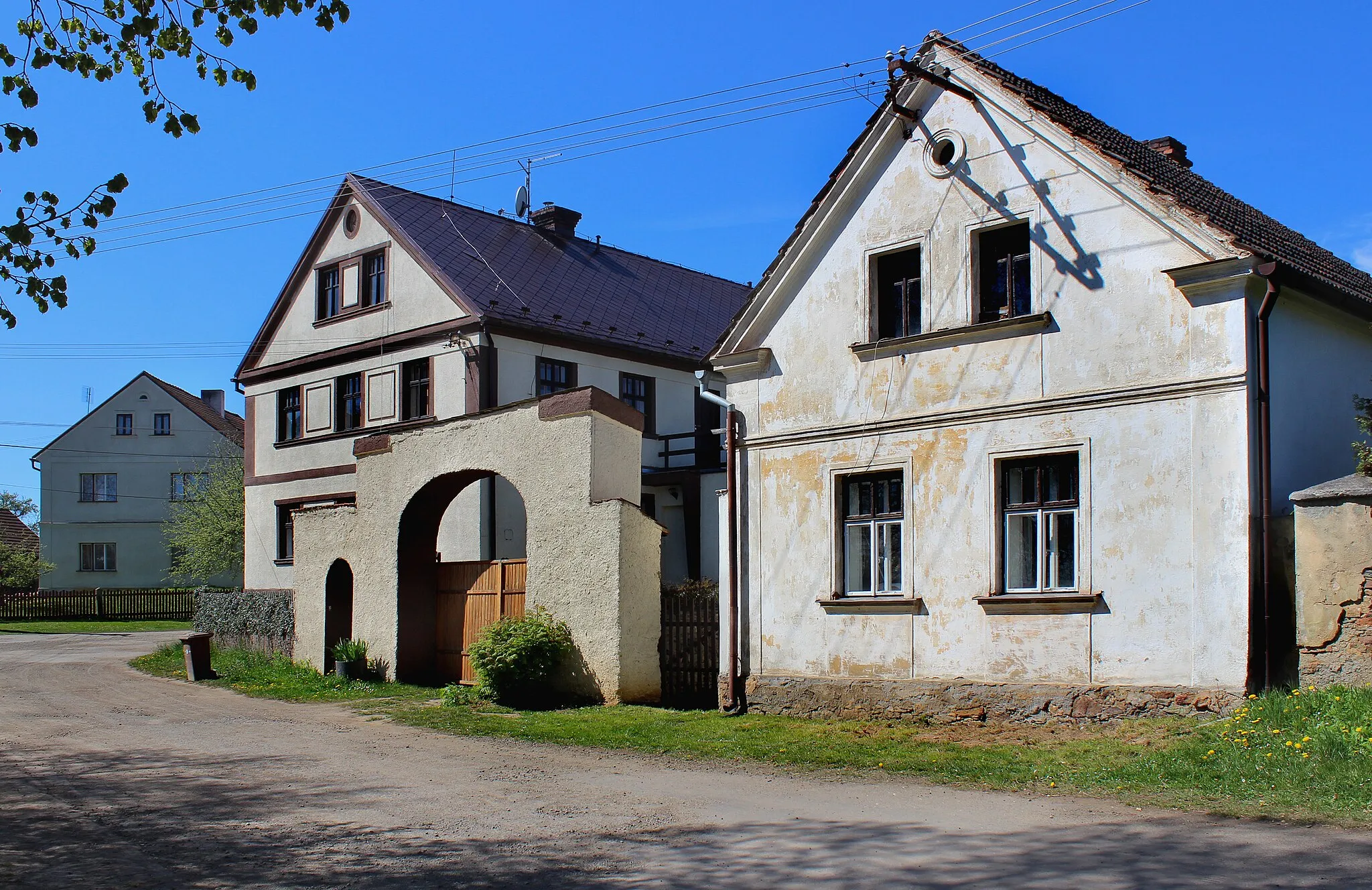 Photo showing: Common in Kšice village, Czech Republic