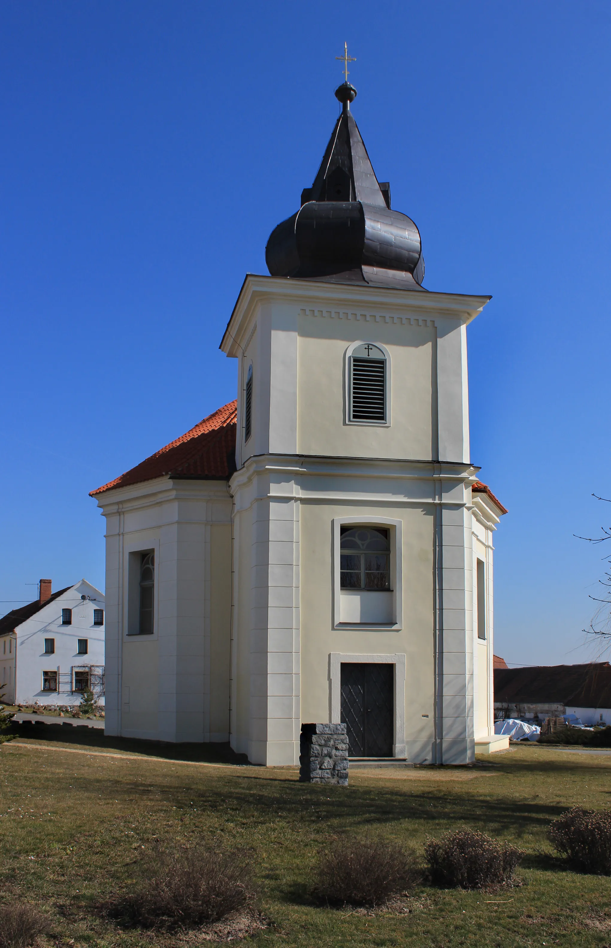 Photo showing: Chapel in Ostrov u Stříbra, part of Kostelec, Czech Republic.