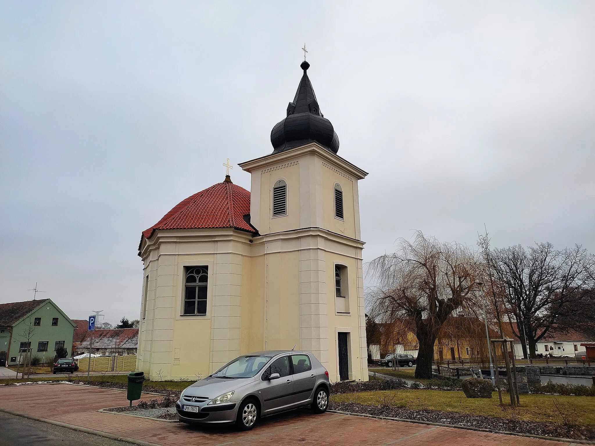 Photo showing: Na fotografii je zobrazena Barokní kaple sv.Václava a sv.Vojtěcha