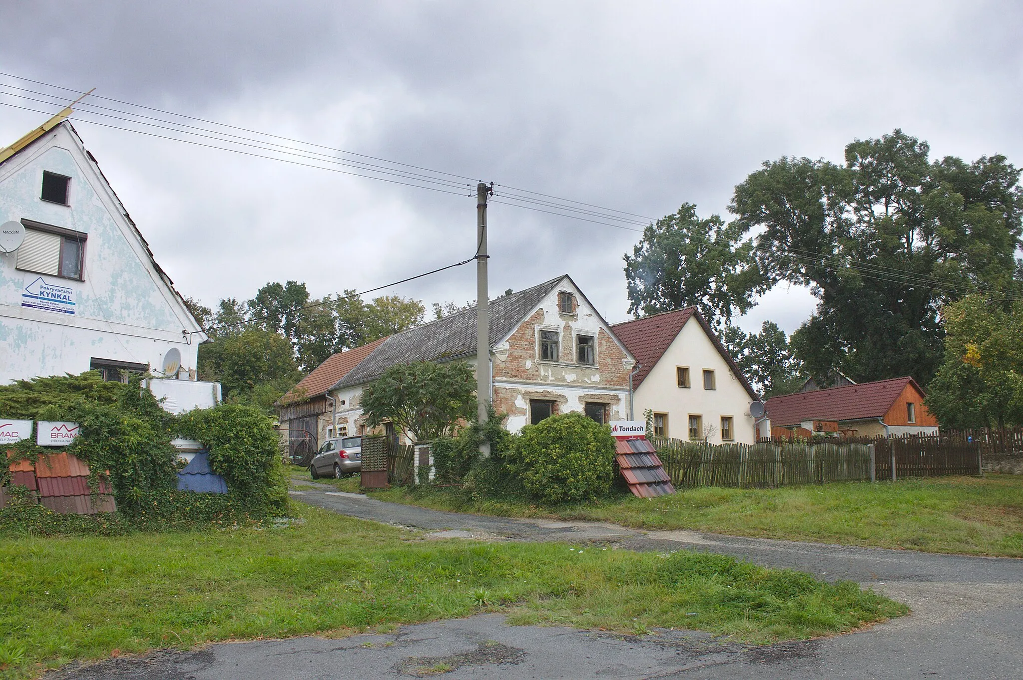 Photo showing: Dům ve vesnici Vysočany, Plzeňský kraj