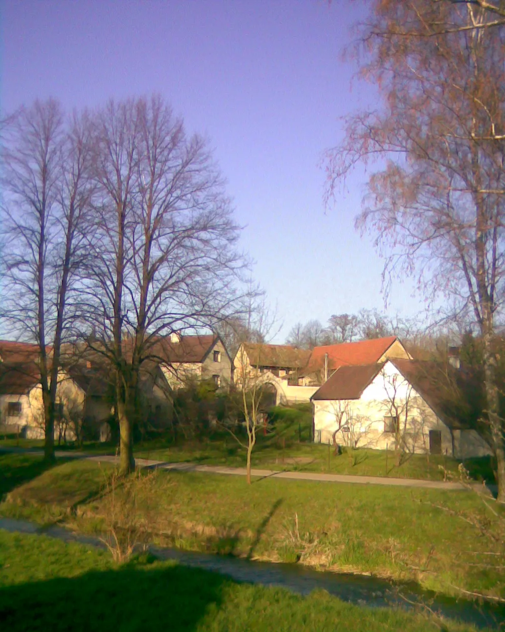 Photo showing: Zřejmě původní jádro obce