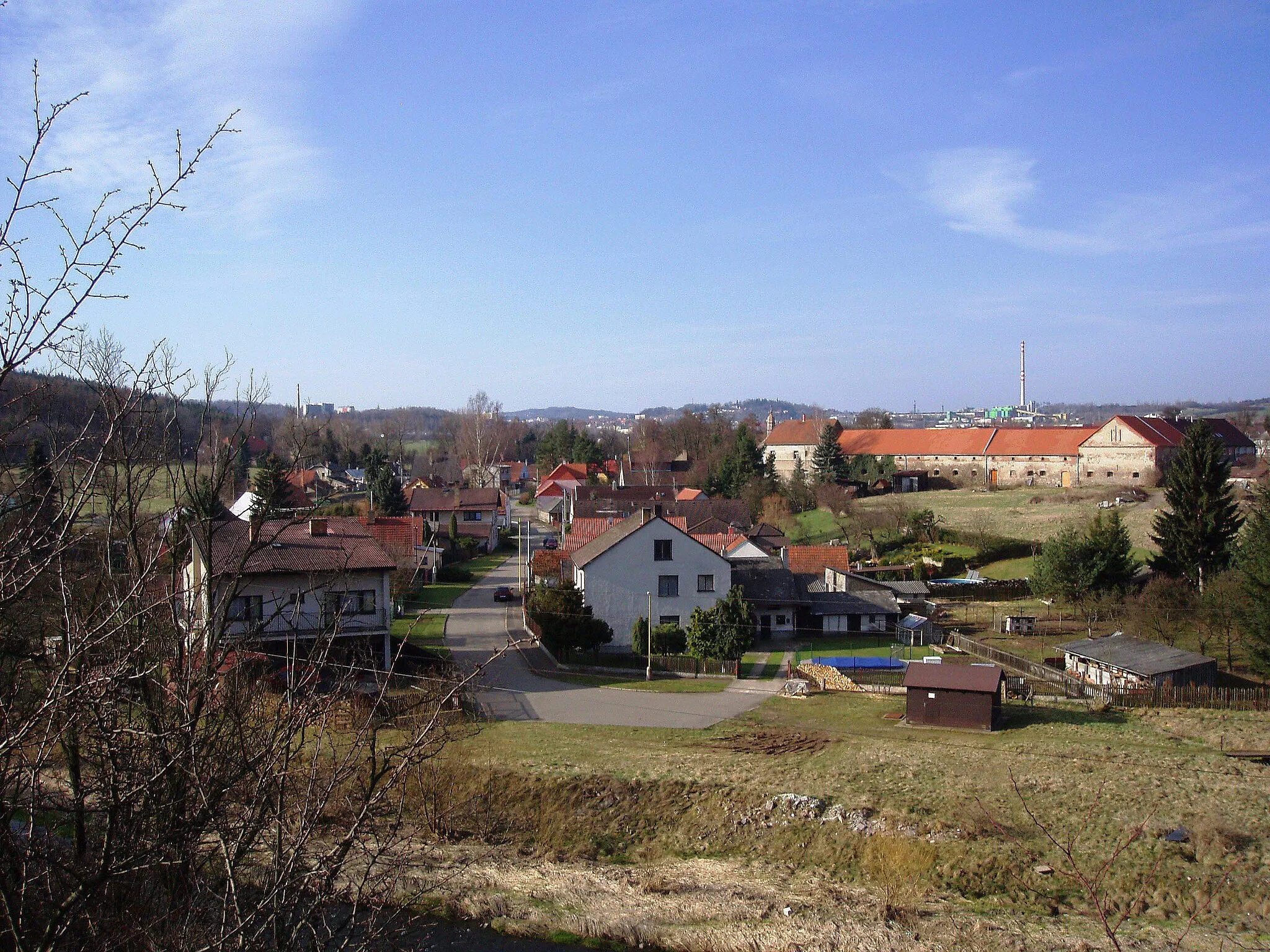 Photo showing: Trhové Dušniky - celkový pohled