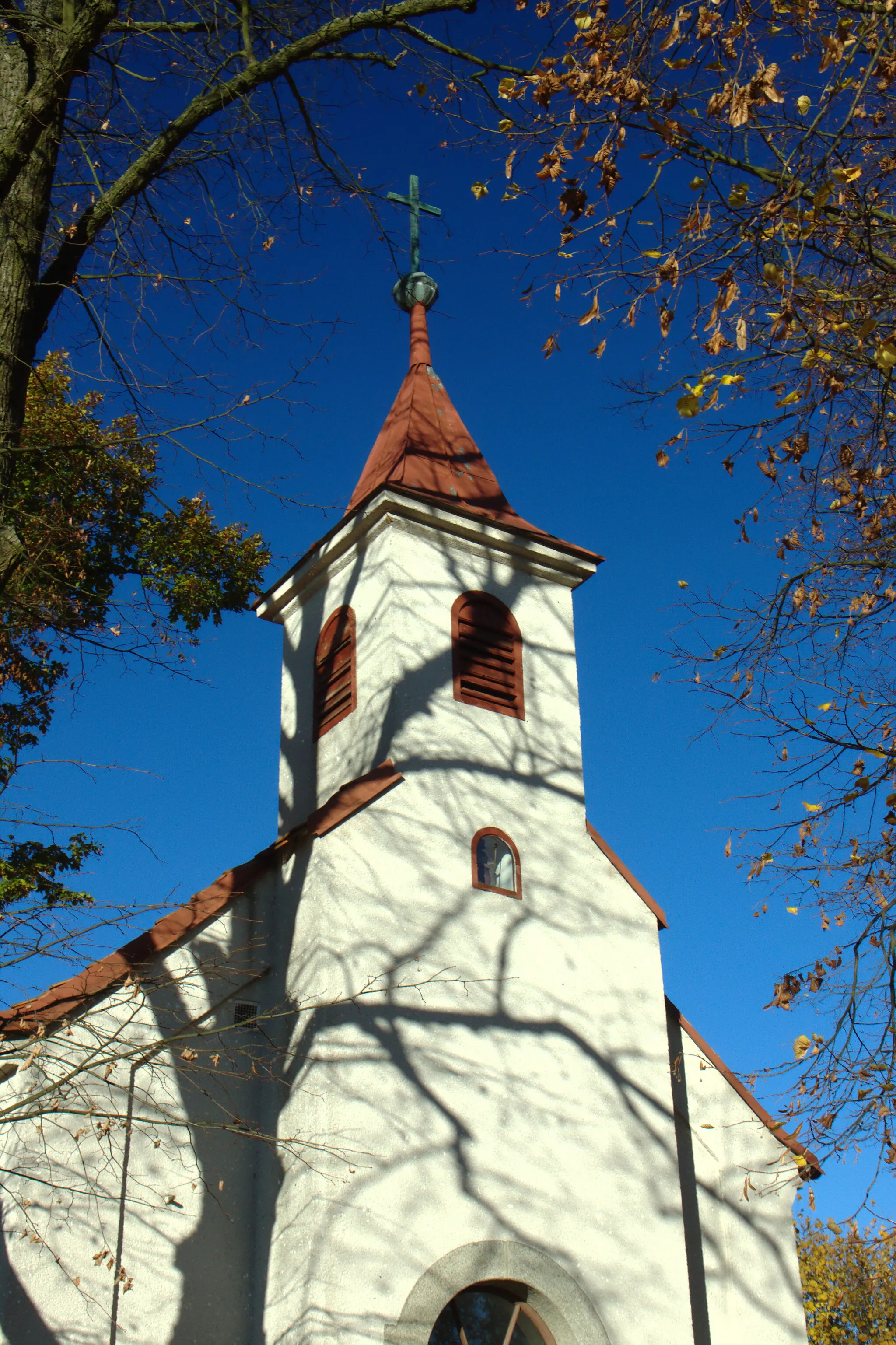 Photo showing: A chapel in the village of Vacíkov, Central Bohemian Region, CZ