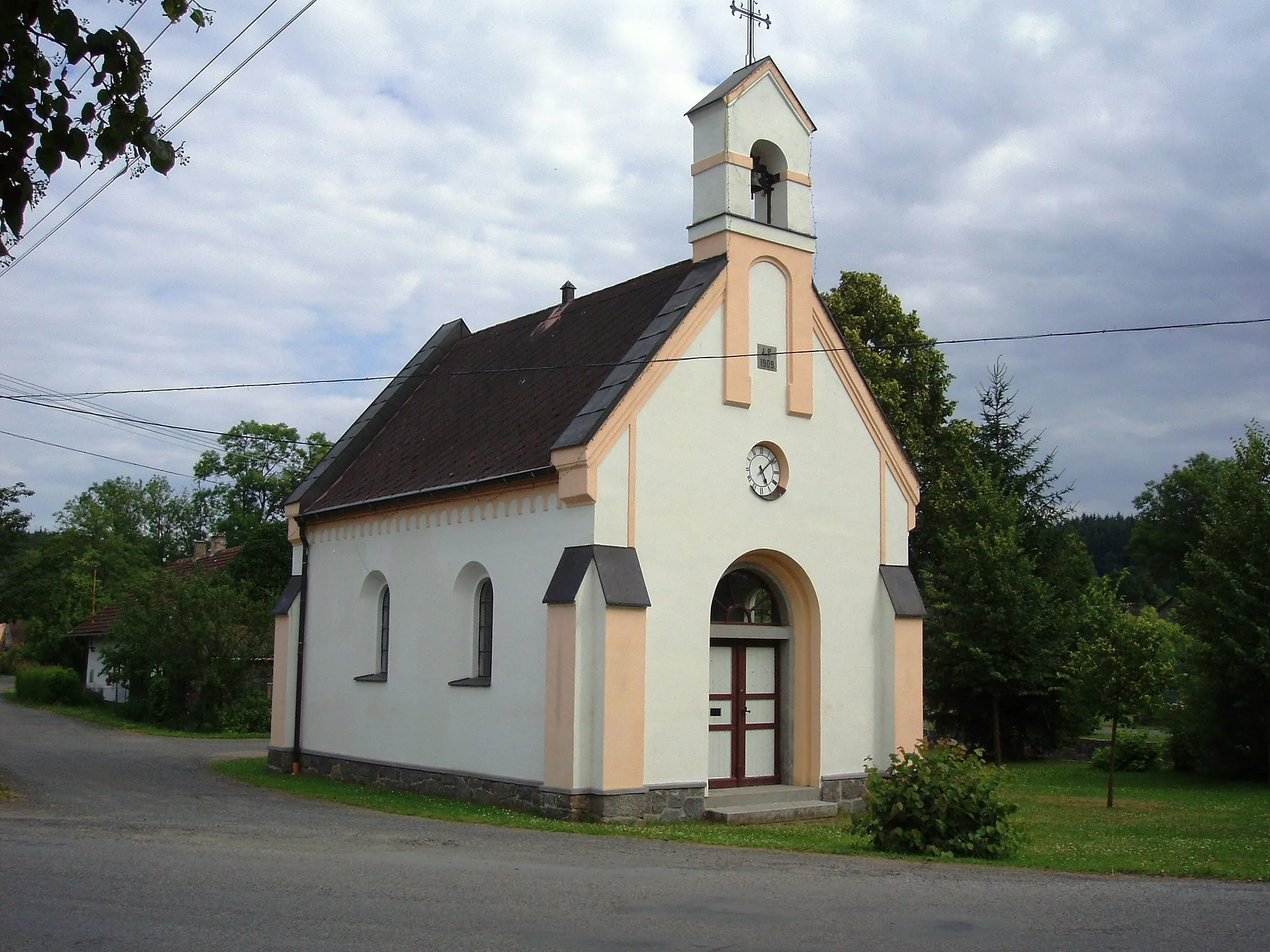 Photo showing: Hudčice - kaple