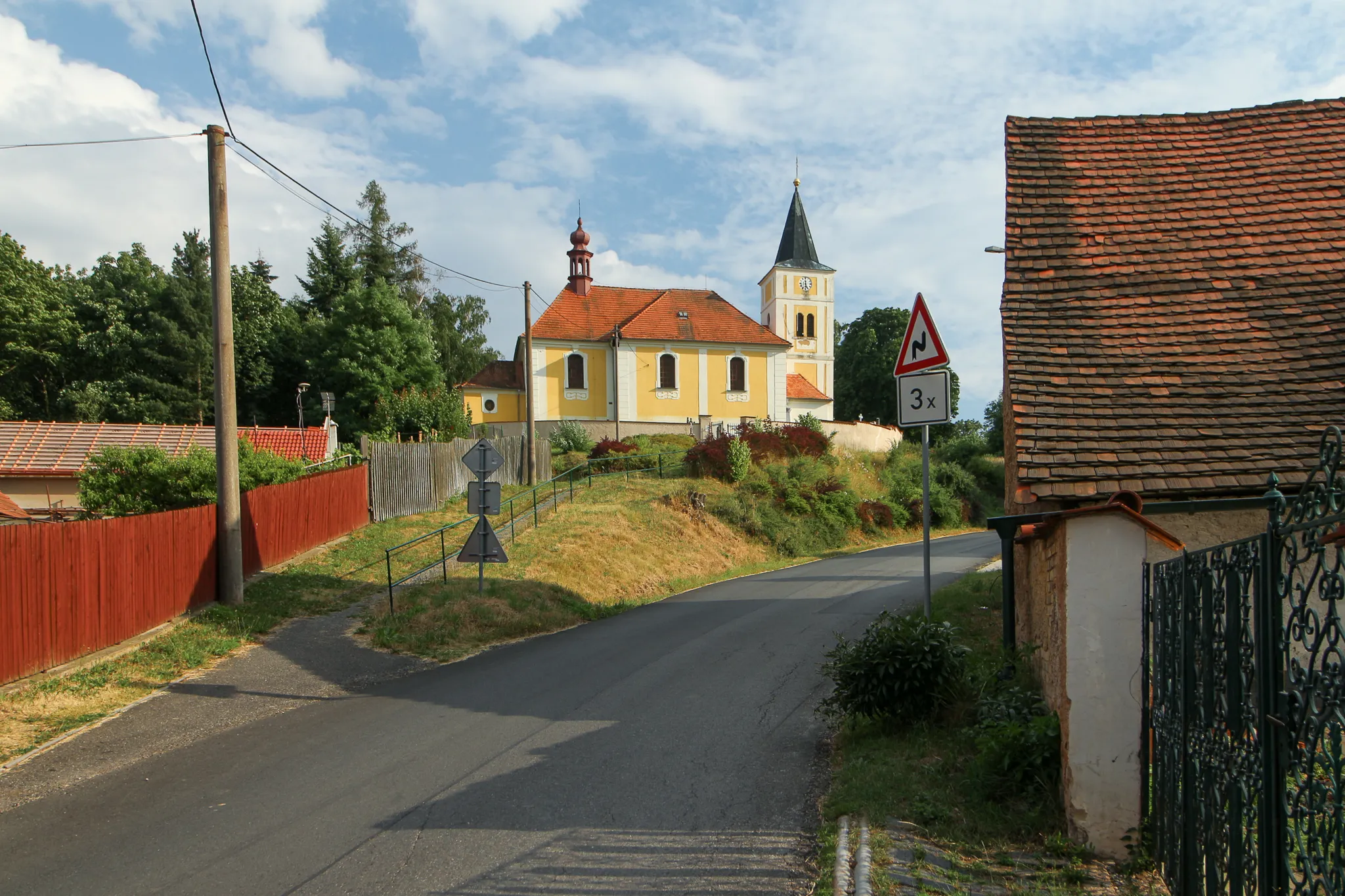 Photo showing: Šanov, okres Rakovník