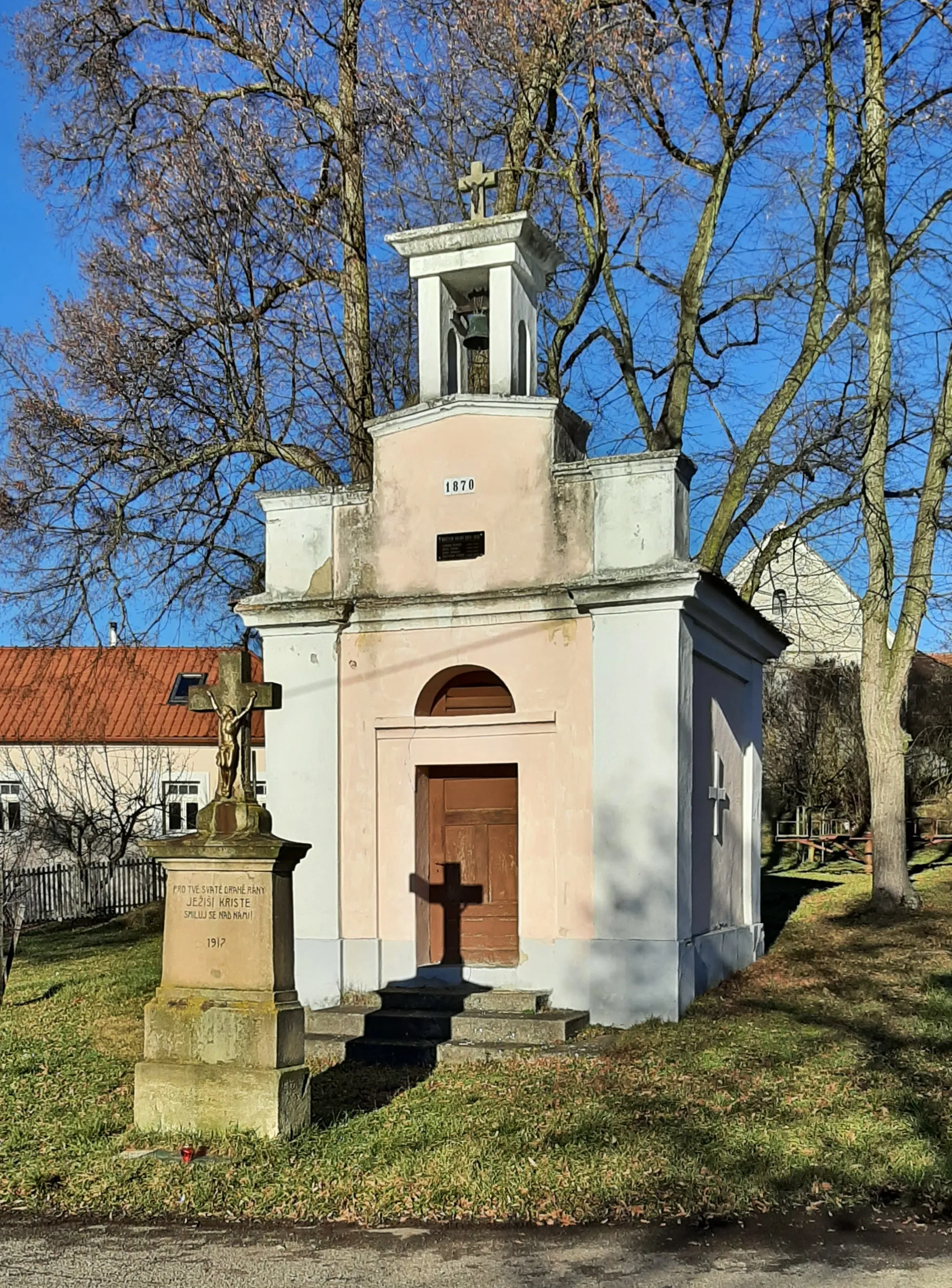 Photo showing: St. Prokop's Chapel in Svinařov, part of Slabce, Czech Republic.