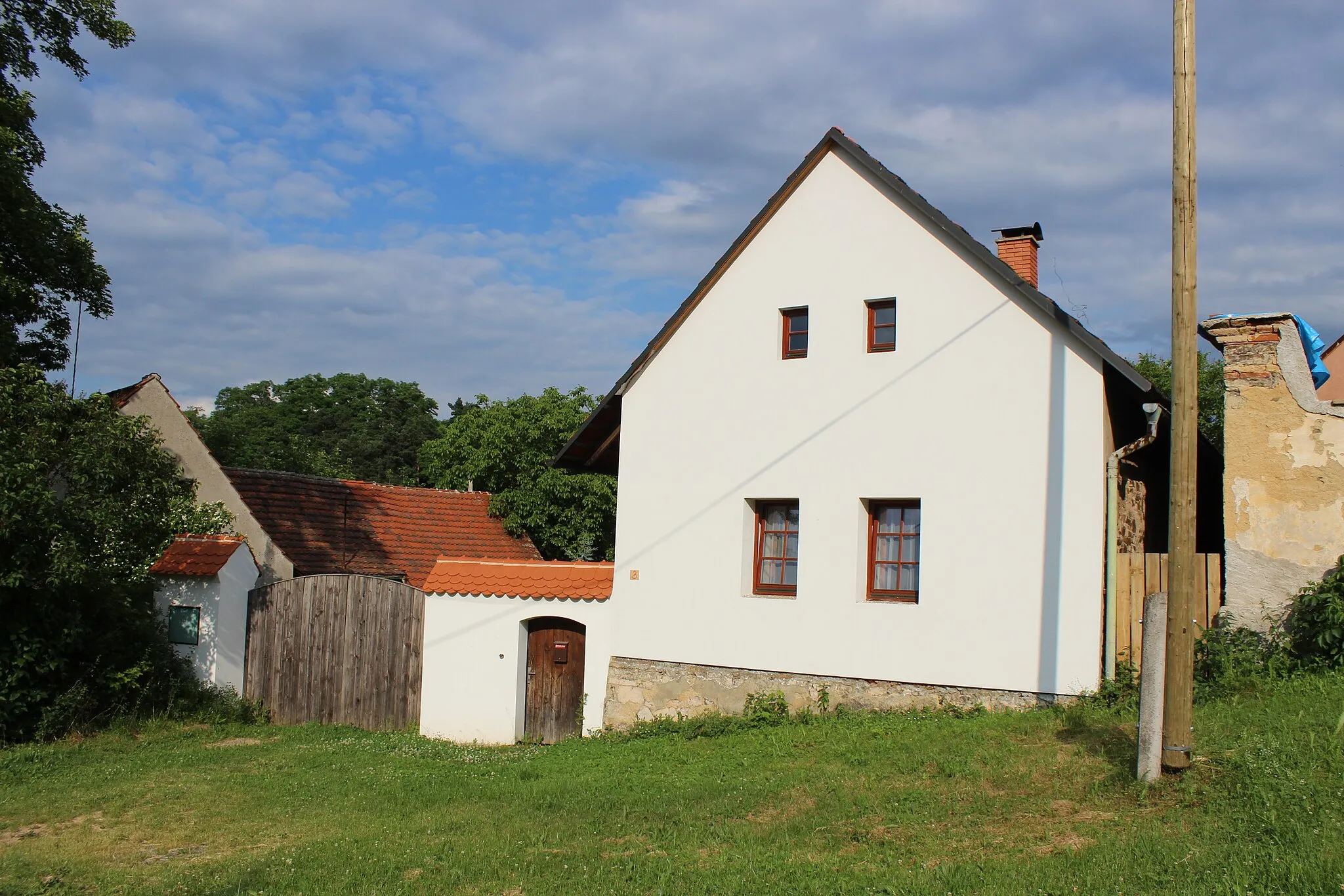 Photo showing: Dům číslo popisné 3 v Lašovicích.