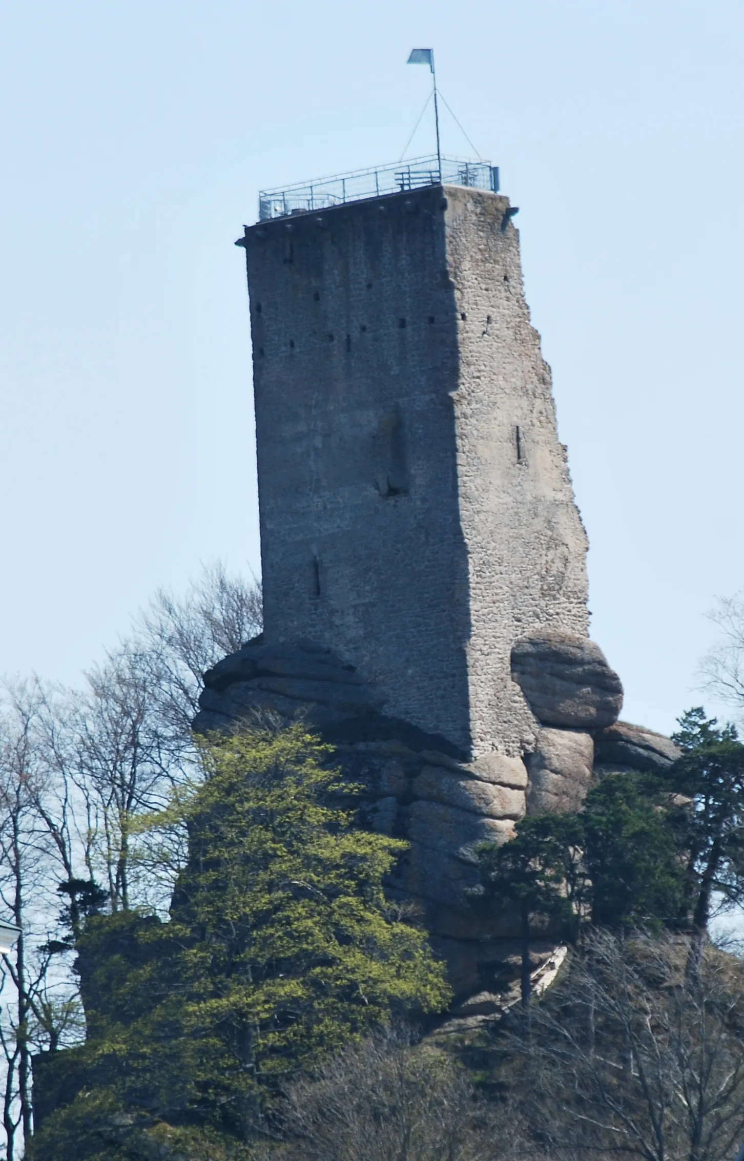 Photo showing: Burg Arbesbach from W