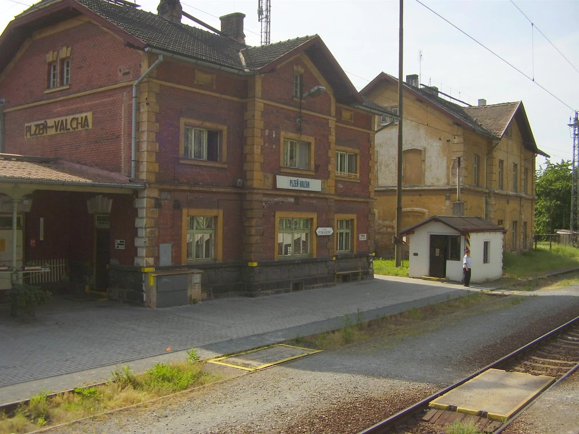 Photo showing: Train station Plzeň-Valcha