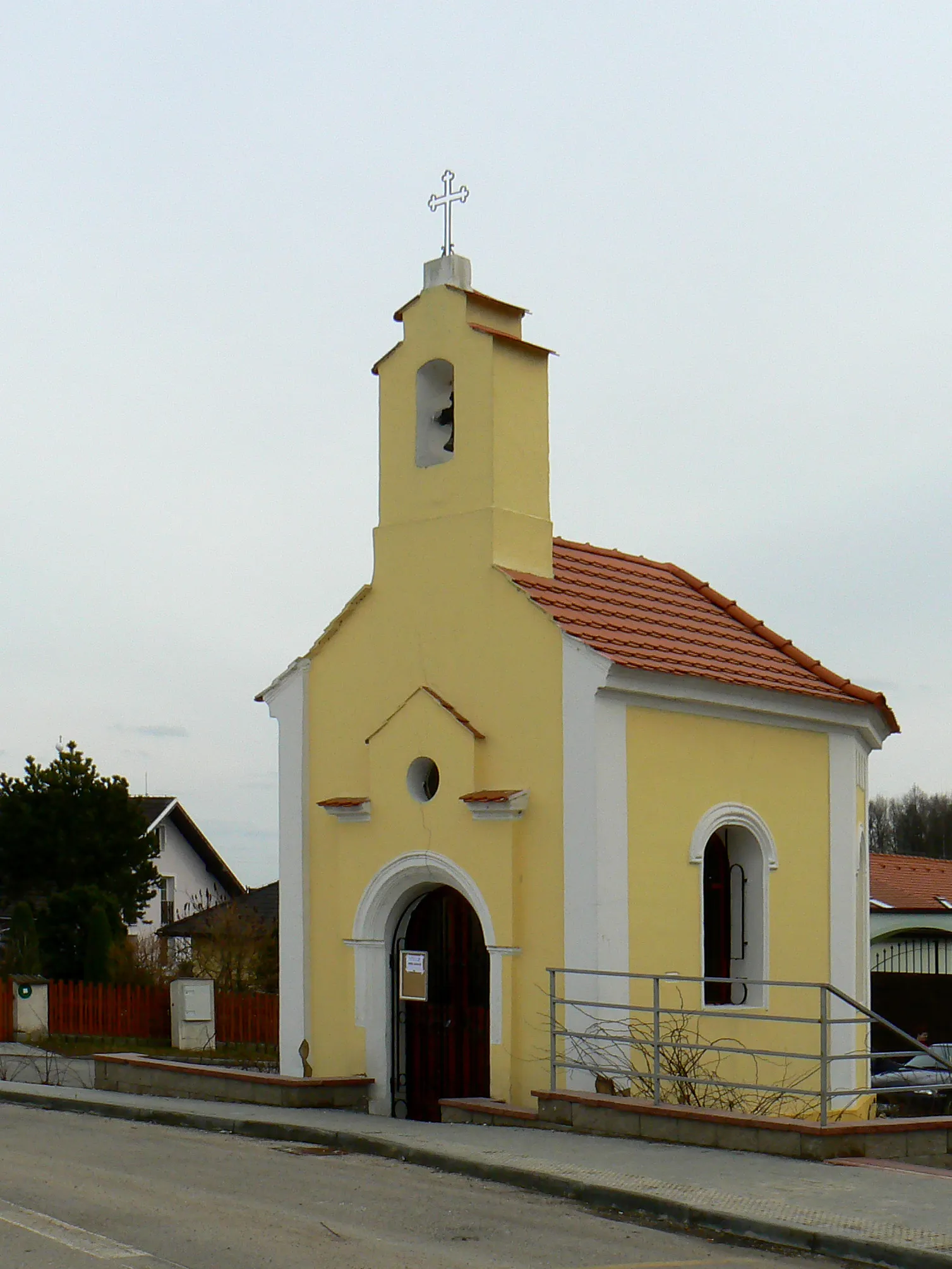 Photo showing: Chapel in Šindlovy Dvory, České Budějovice district, Czech Republic