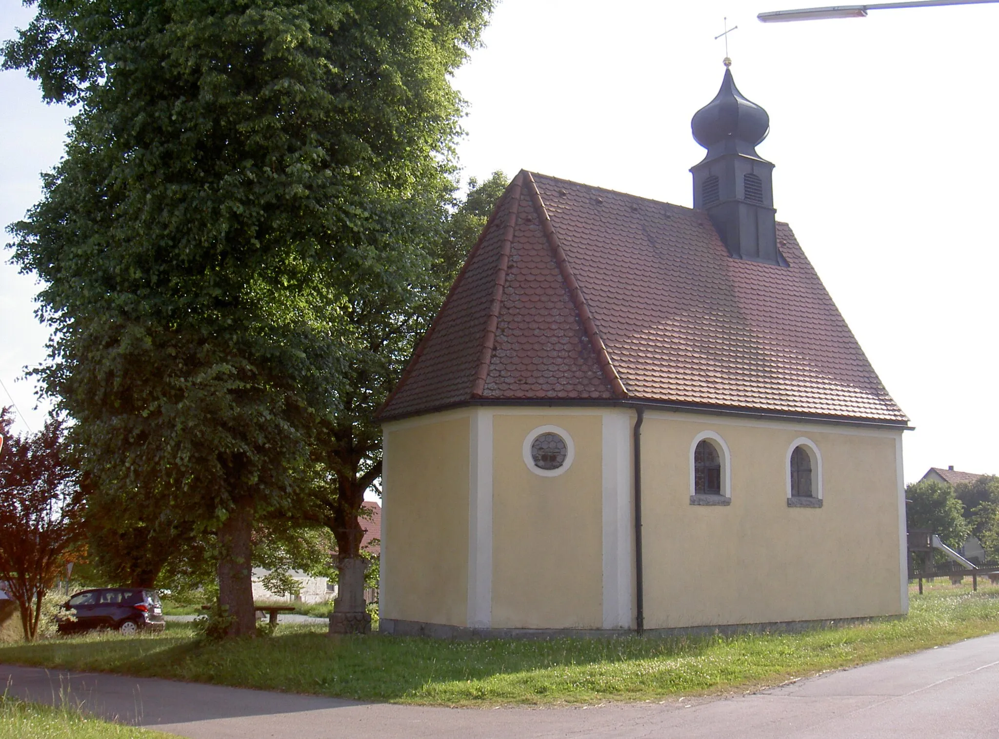Photo showing: Mitterlangau Kapelle