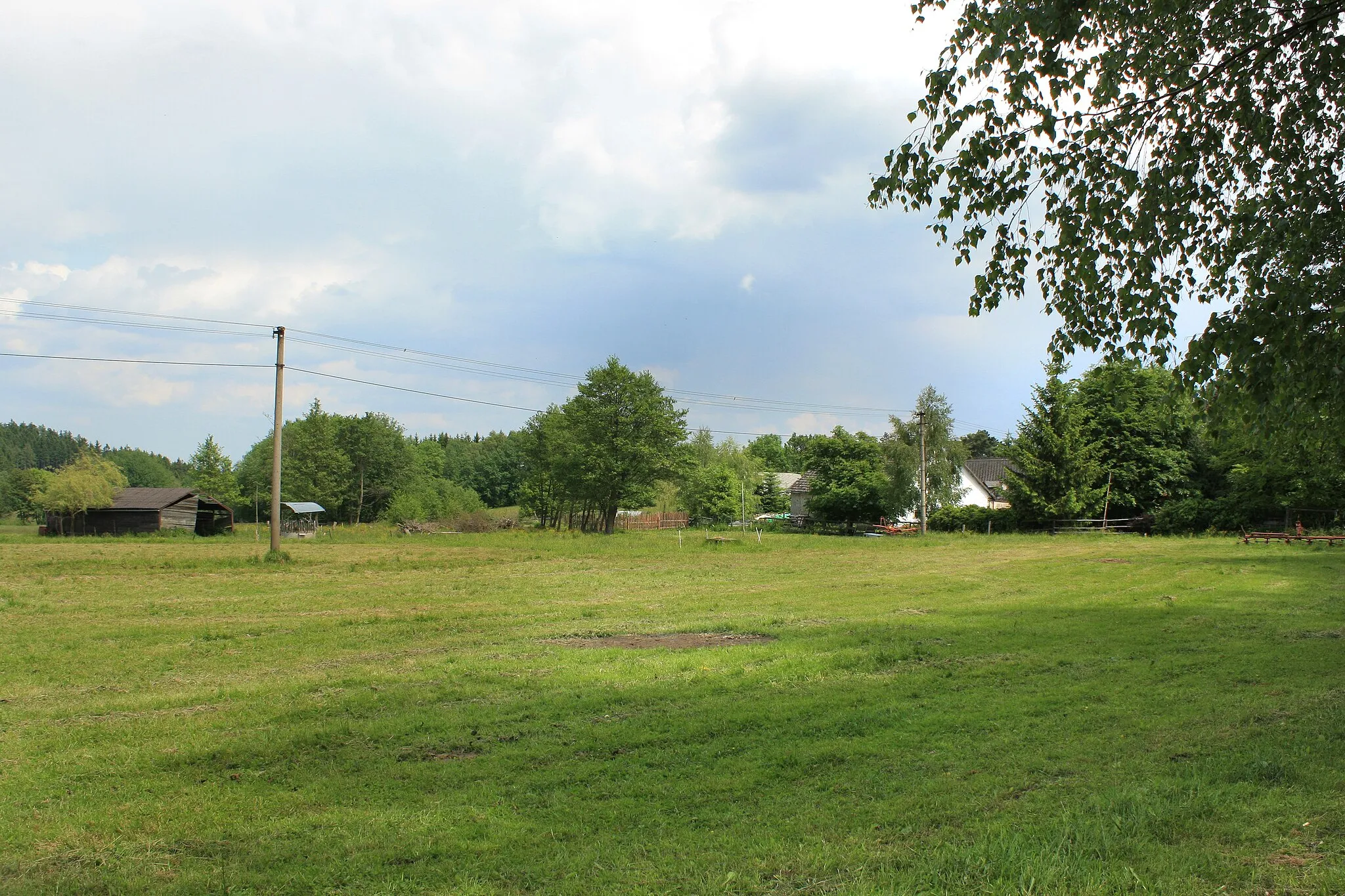 Photo showing: Nový Dvůr, part of Číhaň village, Czech Republic