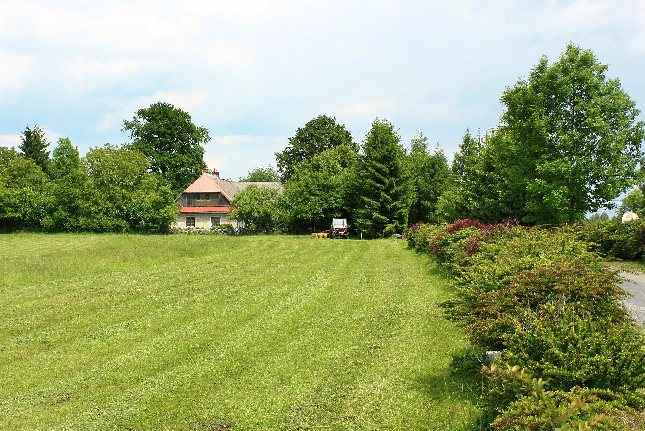 Photo showing: Nový Dvůr, part of Číhaň village, Czech Republic