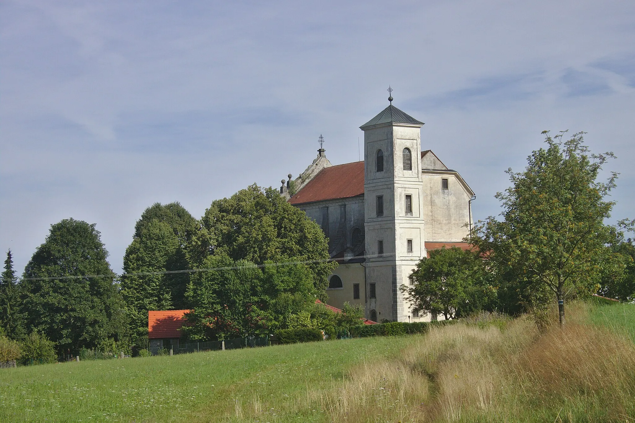 Photo showing: Pohled na budovu v obci Klášter, Jihočeský kraj