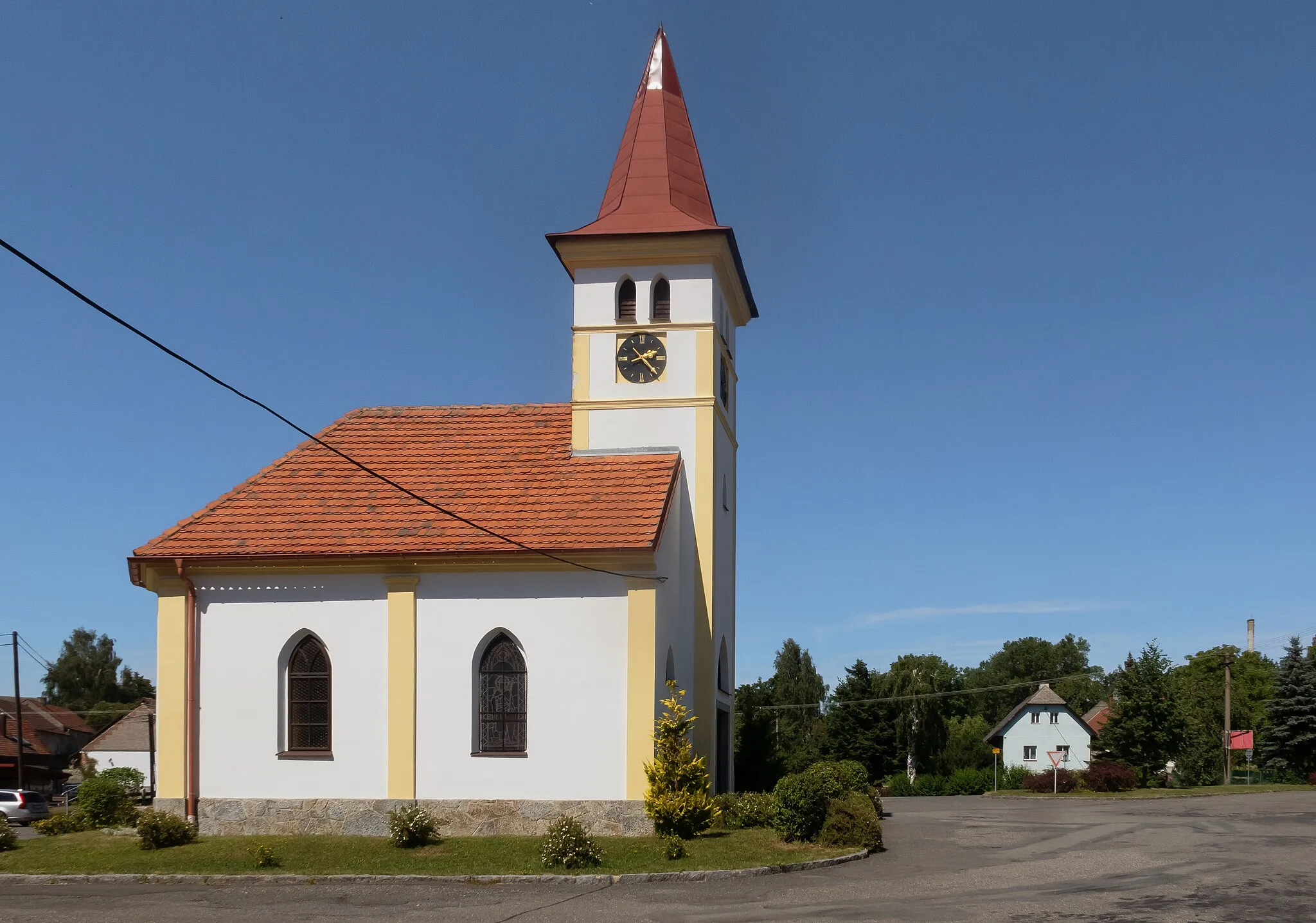 Photo showing: Věšín, chapel: kaple svateho Františka Serafinského