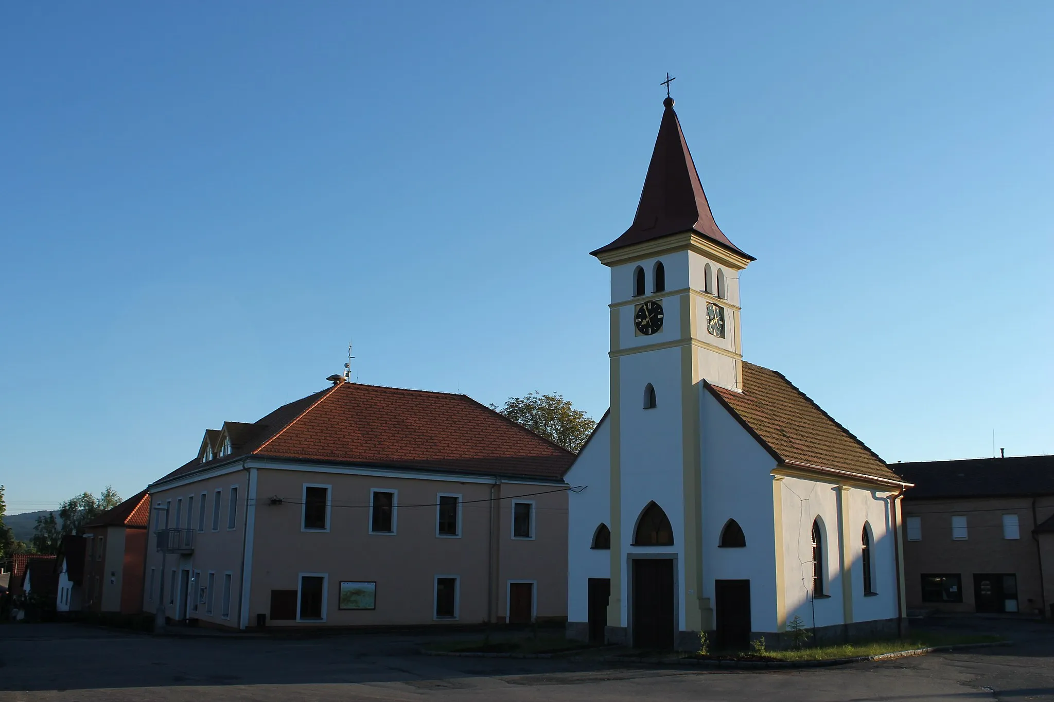 Photo showing: Chapel in Věšín