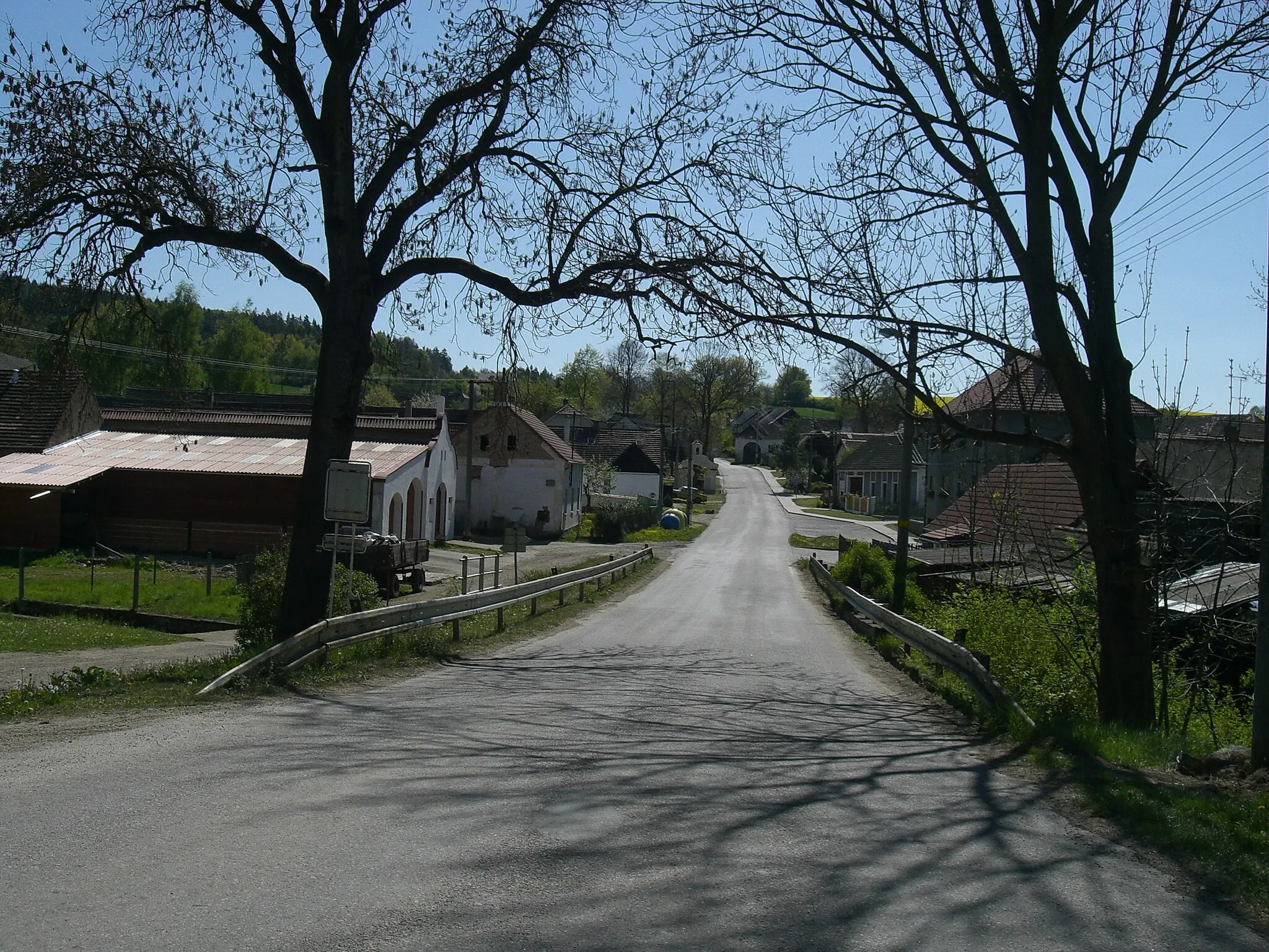 Photo showing: Vrcovice village in Písek district, Czech Republic.