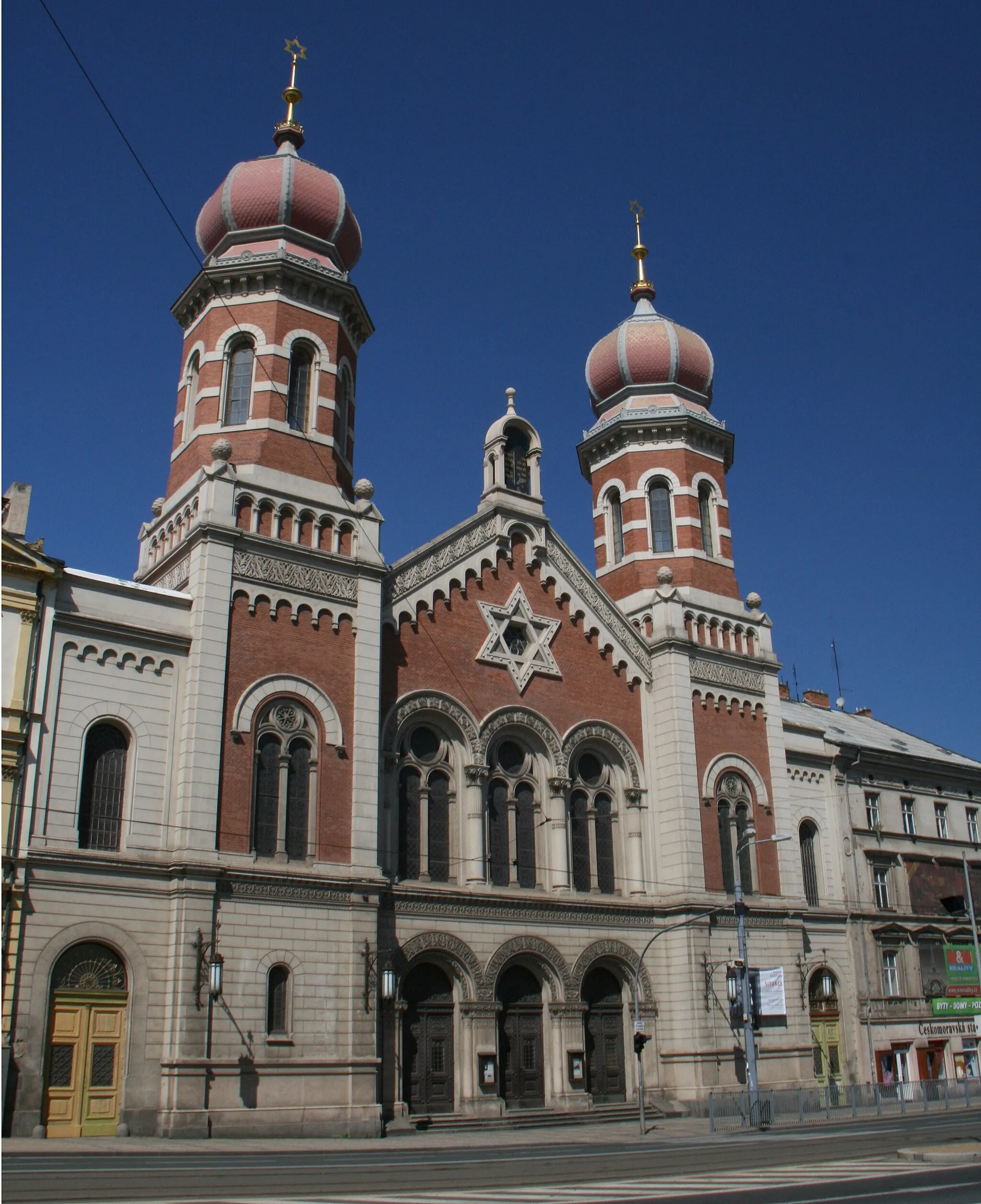 Photo showing: Synagogues in Plzeň - Great Synagogue in Pilsen