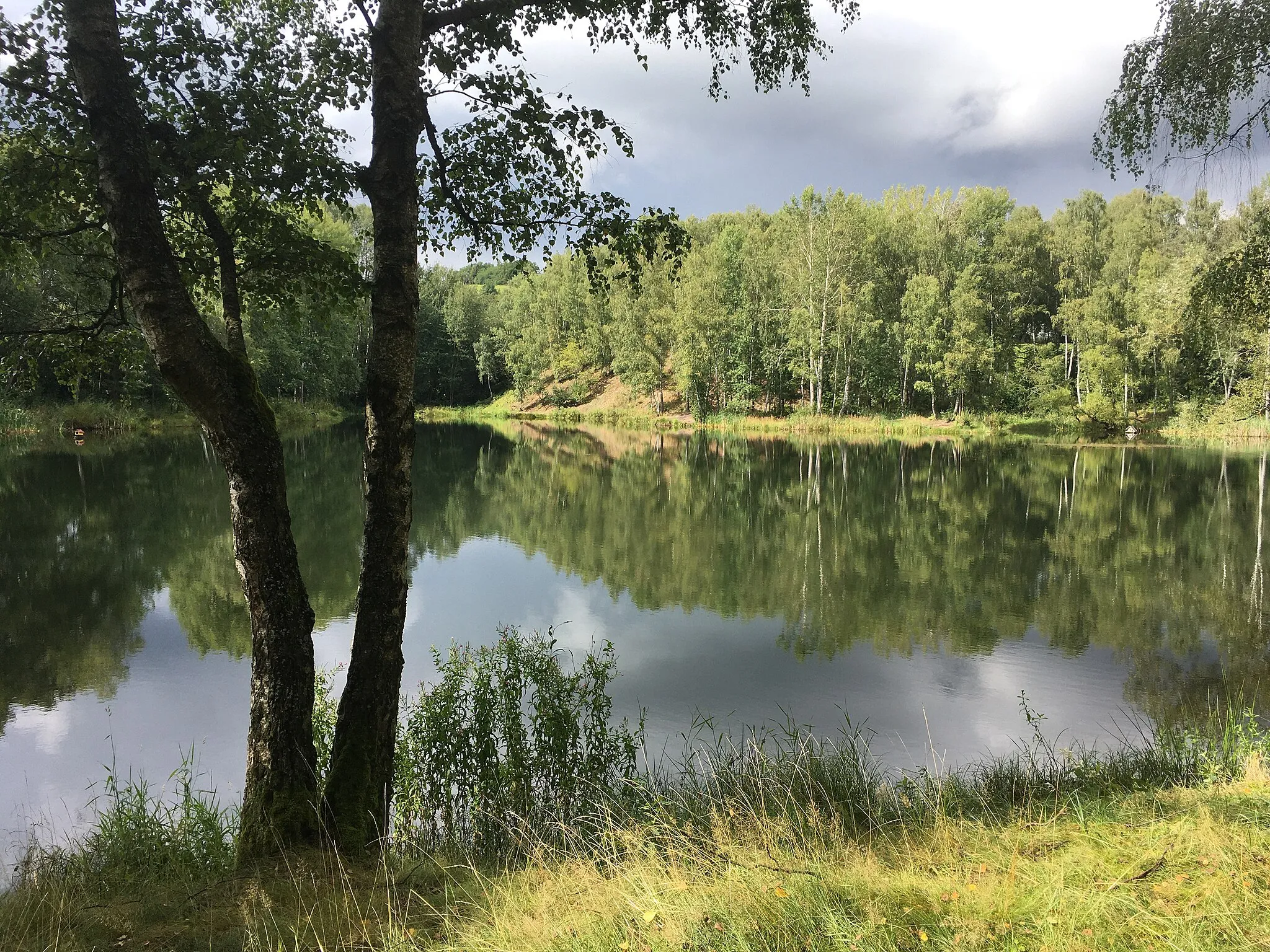 Photo showing: Vranovické jezero ležící asi 650 m východně od centra Vranovic (Břasy)