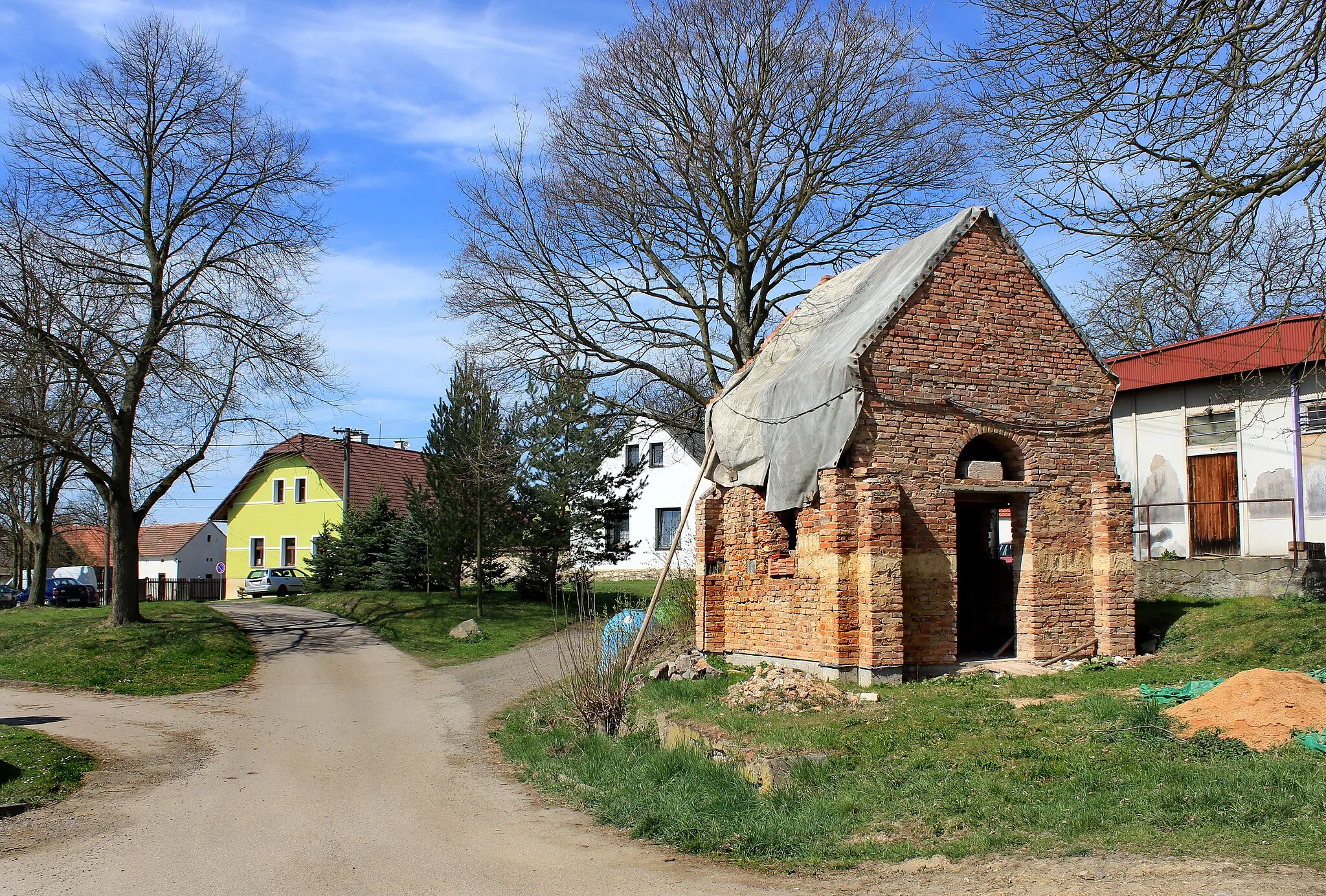 Photo showing: Chapel in Kříše, part of Břasy, Czech Republic.