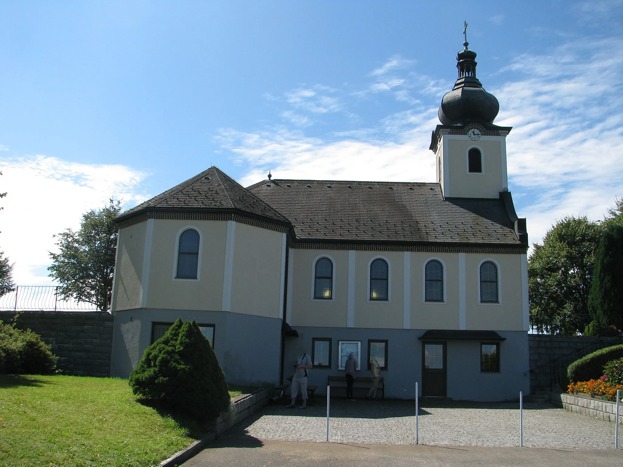 Photo showing: Wallfahrtskirche Maria Schnee am Hiltschnerberg in der Gemeinde Leopoldschlag im Mühlviertel (Oberösterreich)