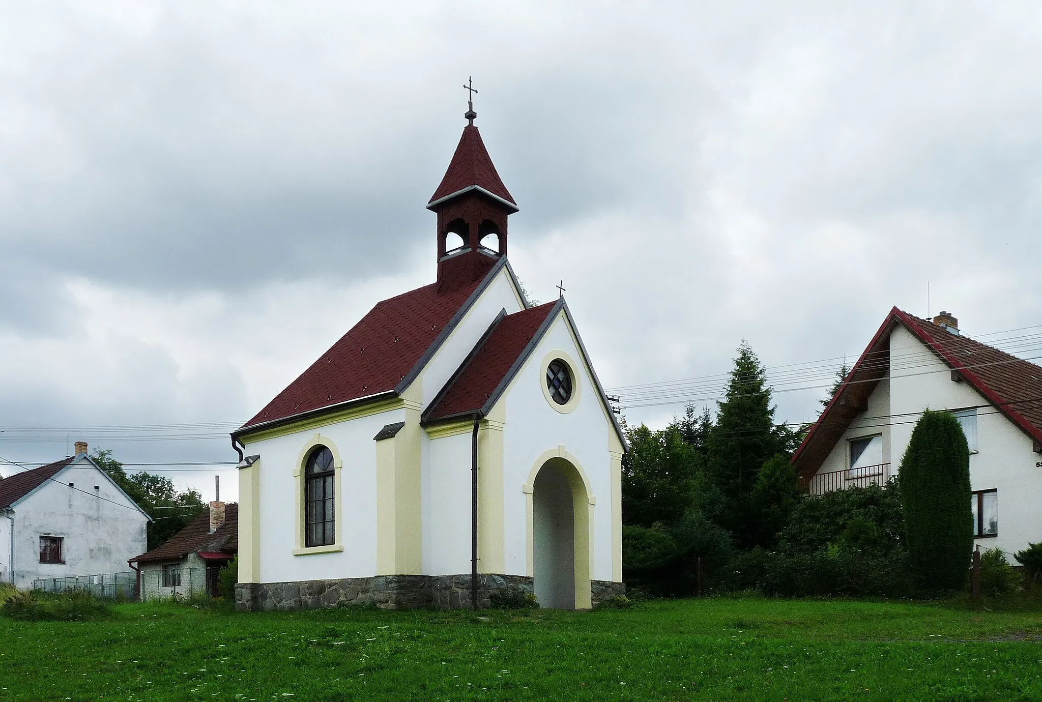 Photo showing: Chapel in Rankov, a small village in České Budějovice District, Czech Republic.