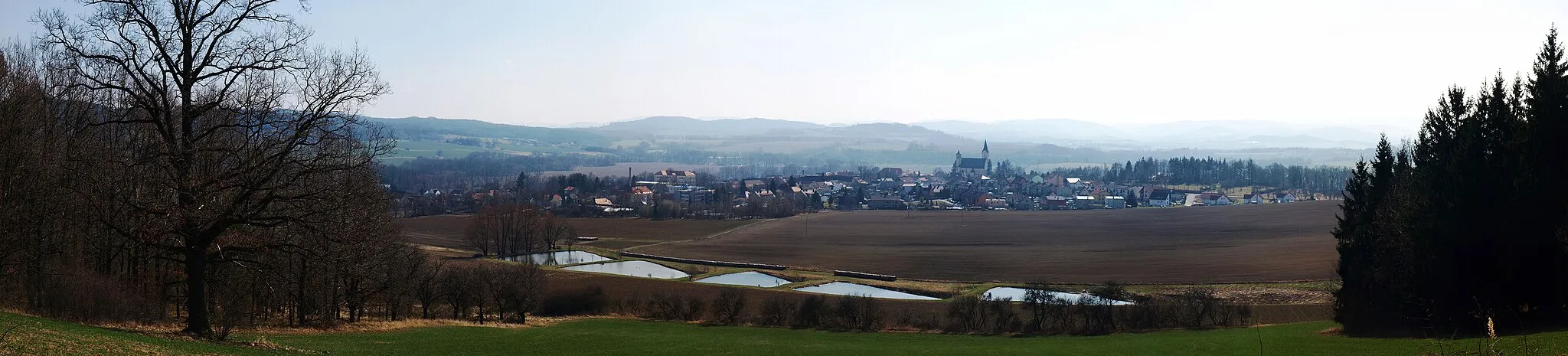Photo showing: Bavorov - panorama
