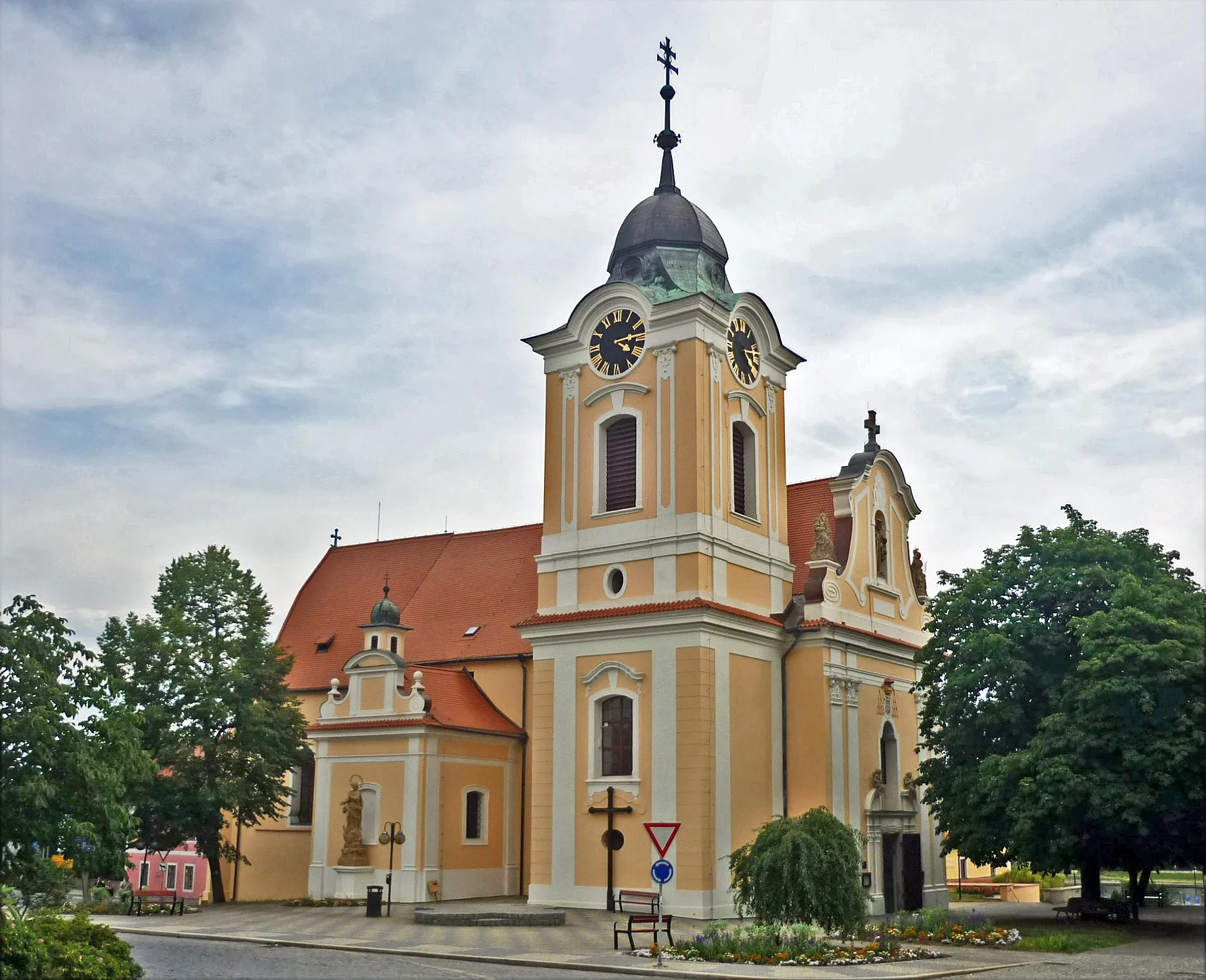 Photo showing: Jakobskirche in Moldauthein (Týn nad Vltavou ) in Südböhmen
