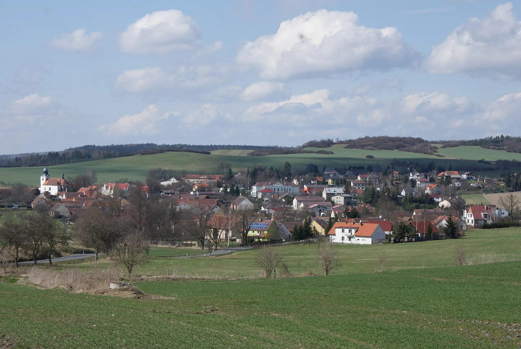 Photo showing: Měčín, town in Klatovy district, Czech Republic.