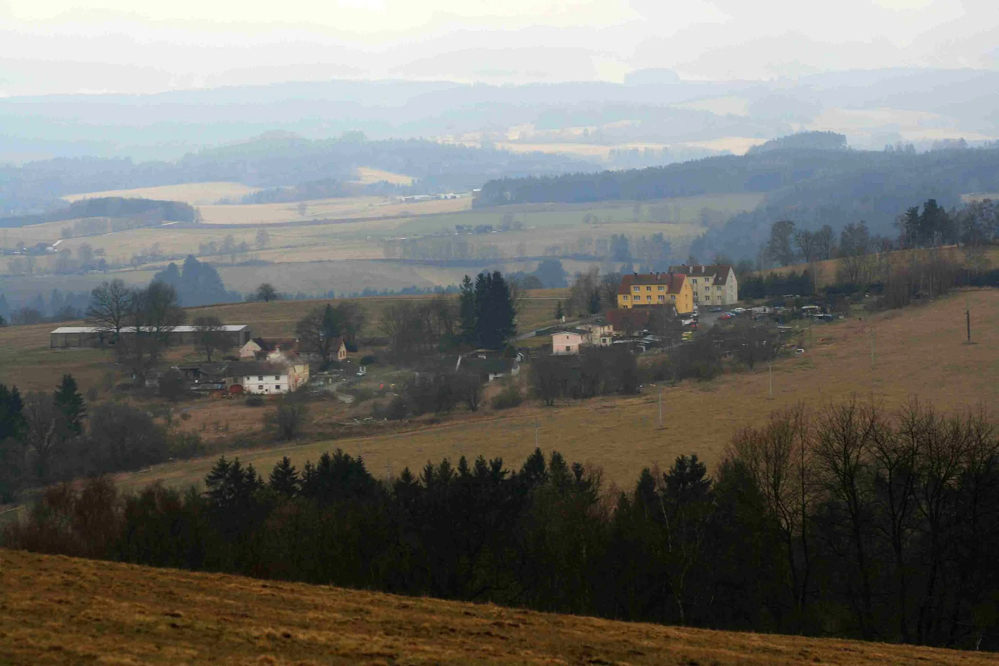 Photo showing: Práčov, část městyse Přídolí v okrese Český Krumlov.