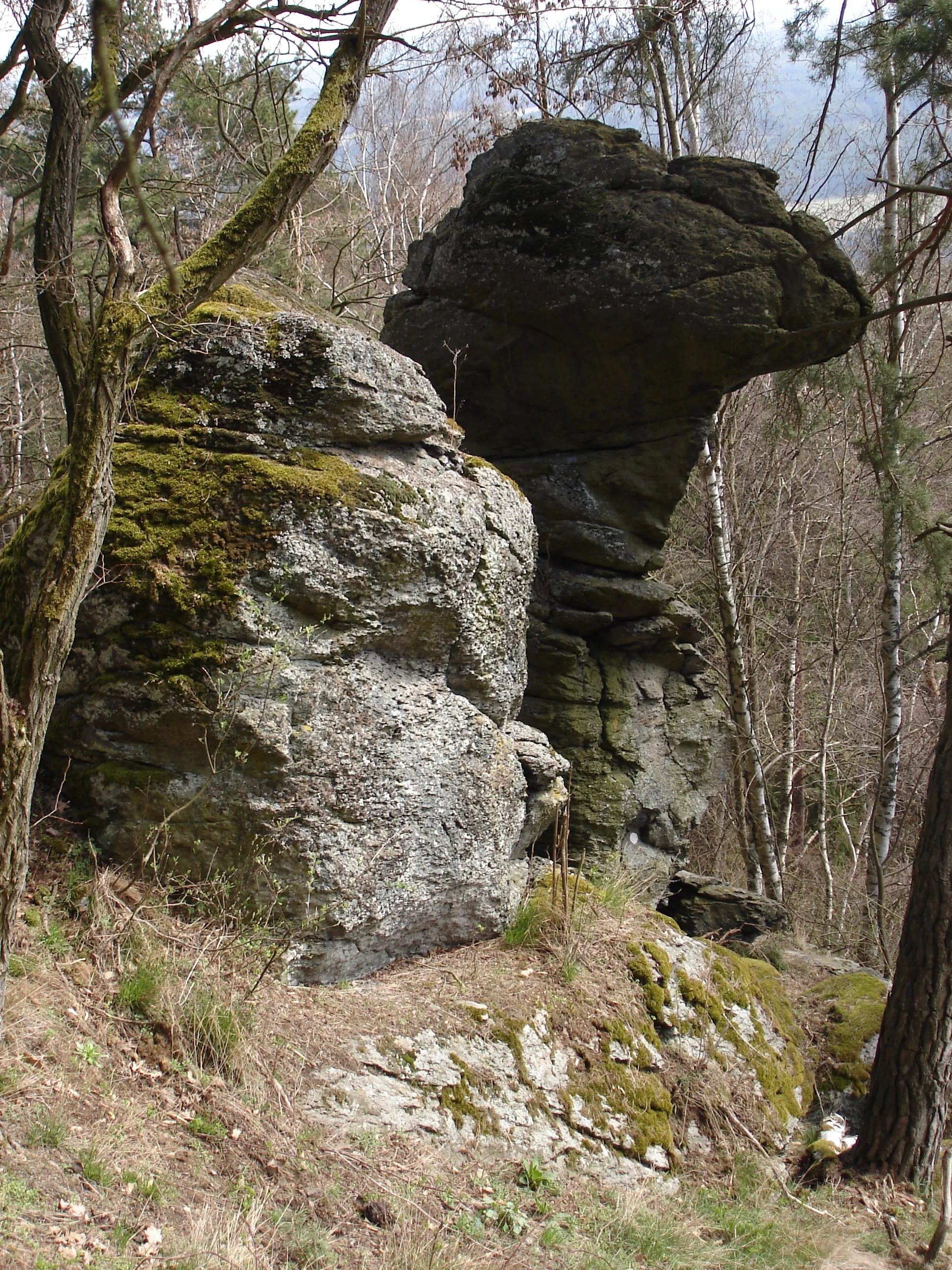 Photo showing: skalní věž