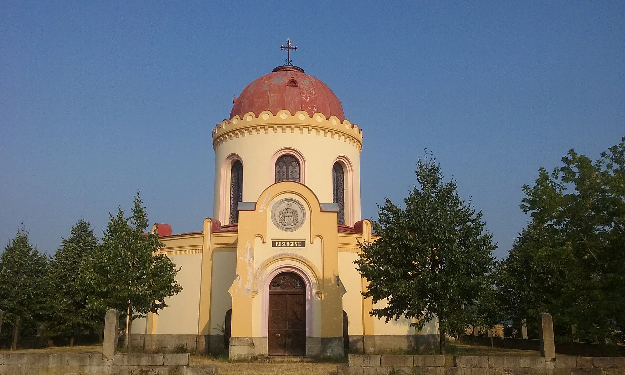 Photo showing: Kaple sv. Terezie v Hradu Nečtiny. Okres Plzeň-sever, Česká republika.