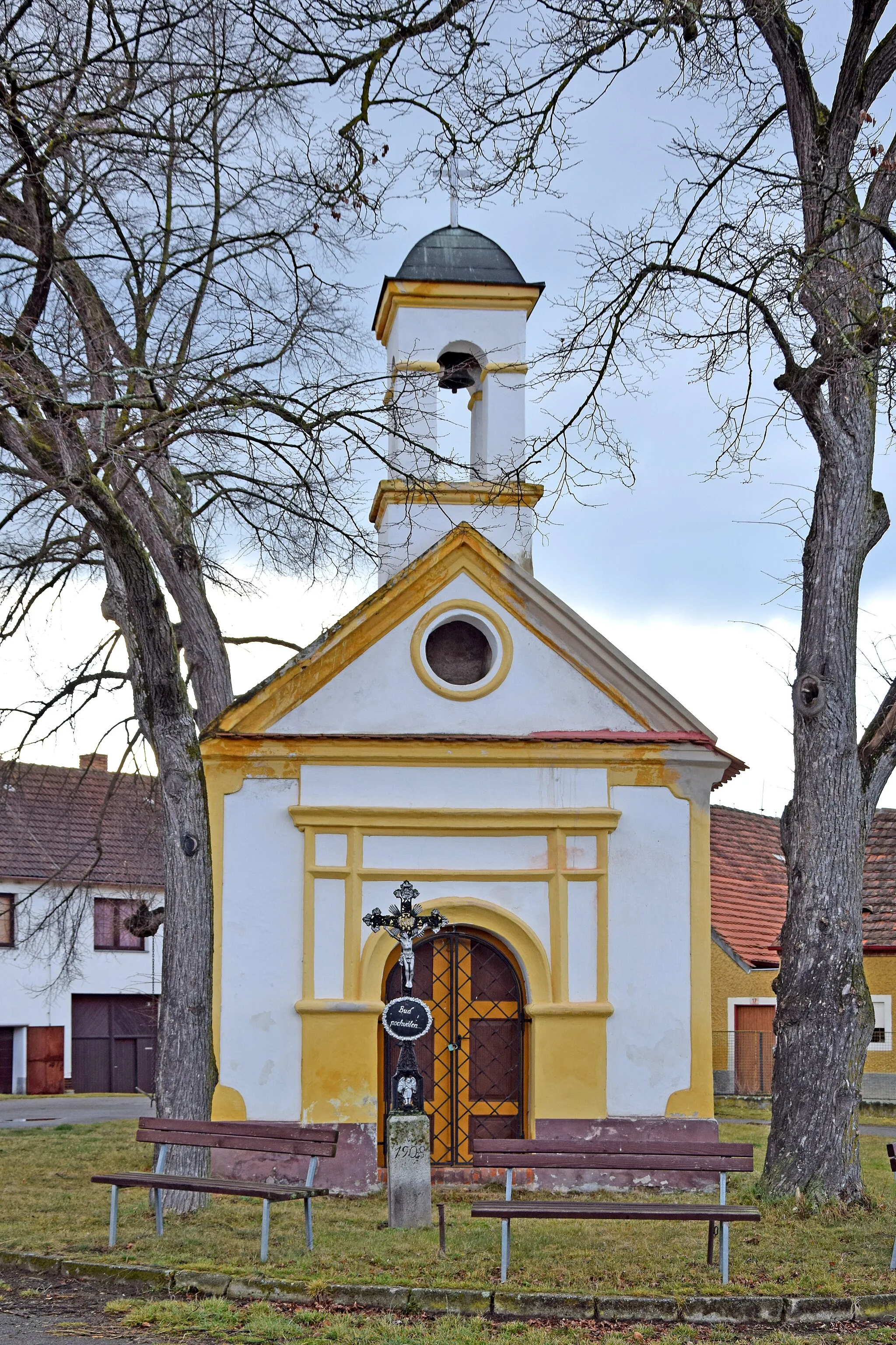 Photo showing: Chapel in Hrbov, Prachatice District, the Czech Republic.