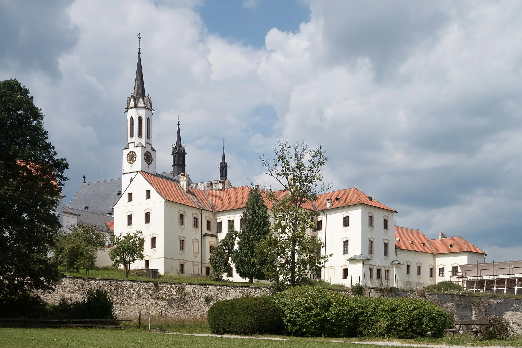 Photo showing: Vyšší Brod, the monastery